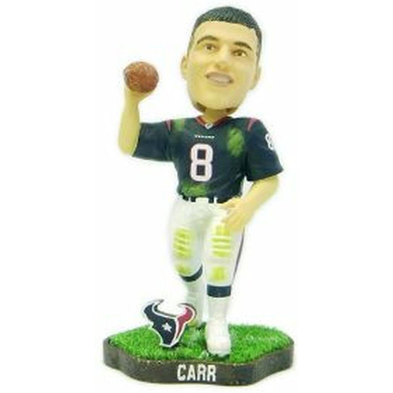 Houston Texans David Carr Game Worn Forever Collectibles Bobblehead CO