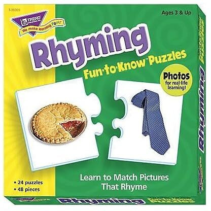 FUN TO KNOW PUZZLES RHYMING