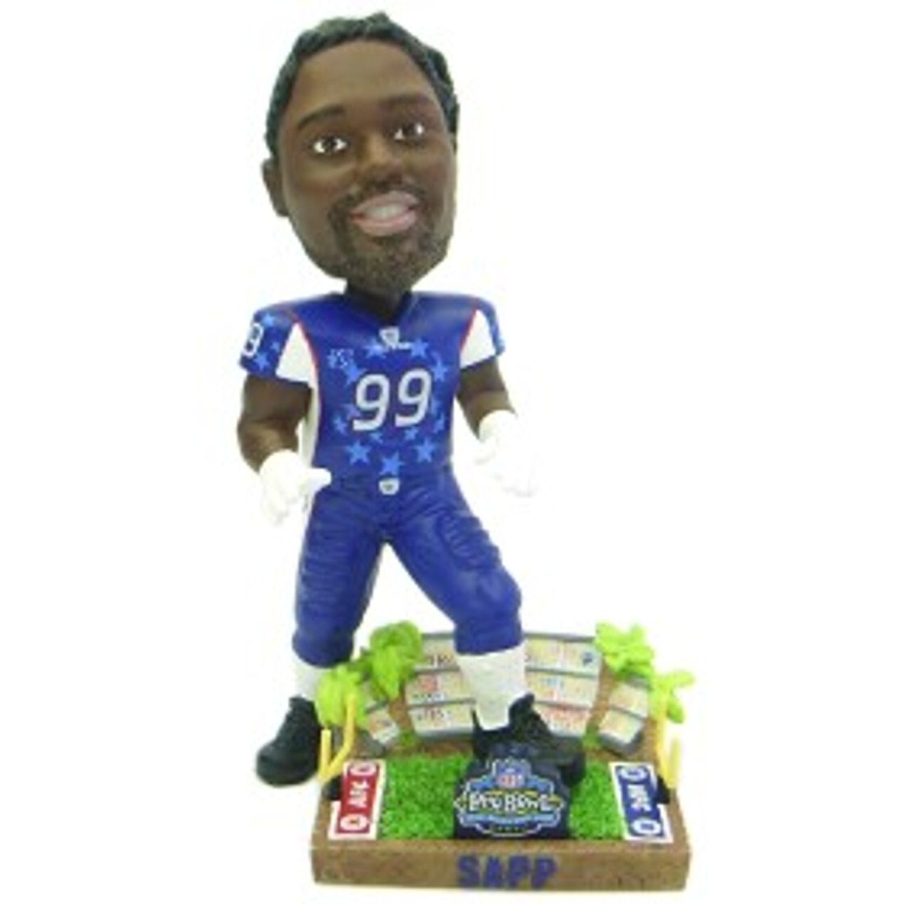Tampa Bay Buccaneers Warren Sapp 2003 Pro Bowl Forever Collectibles Bobblehead CO