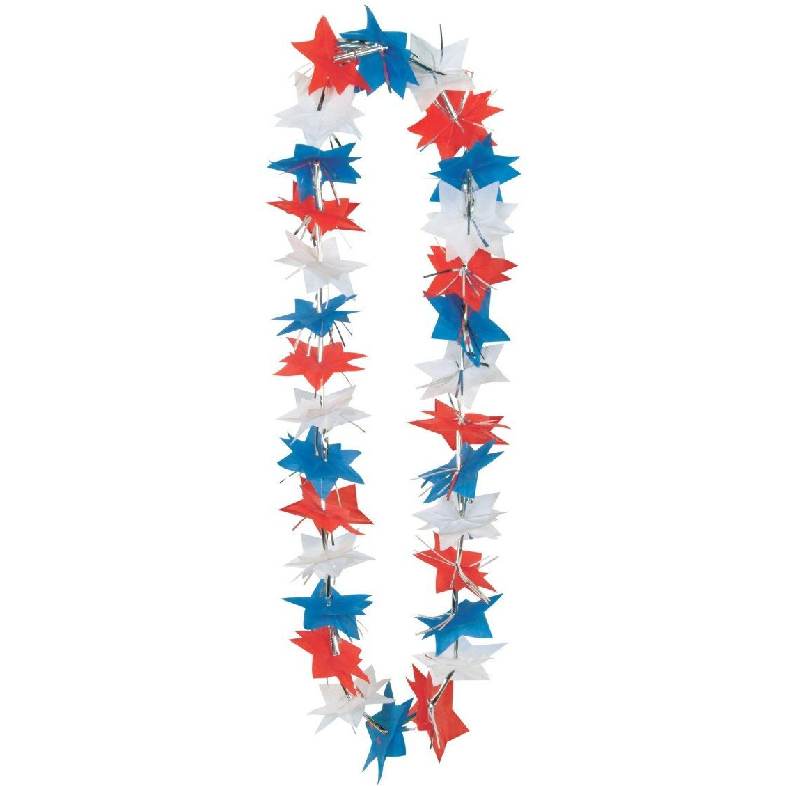 Patriotic Star Party Lei
