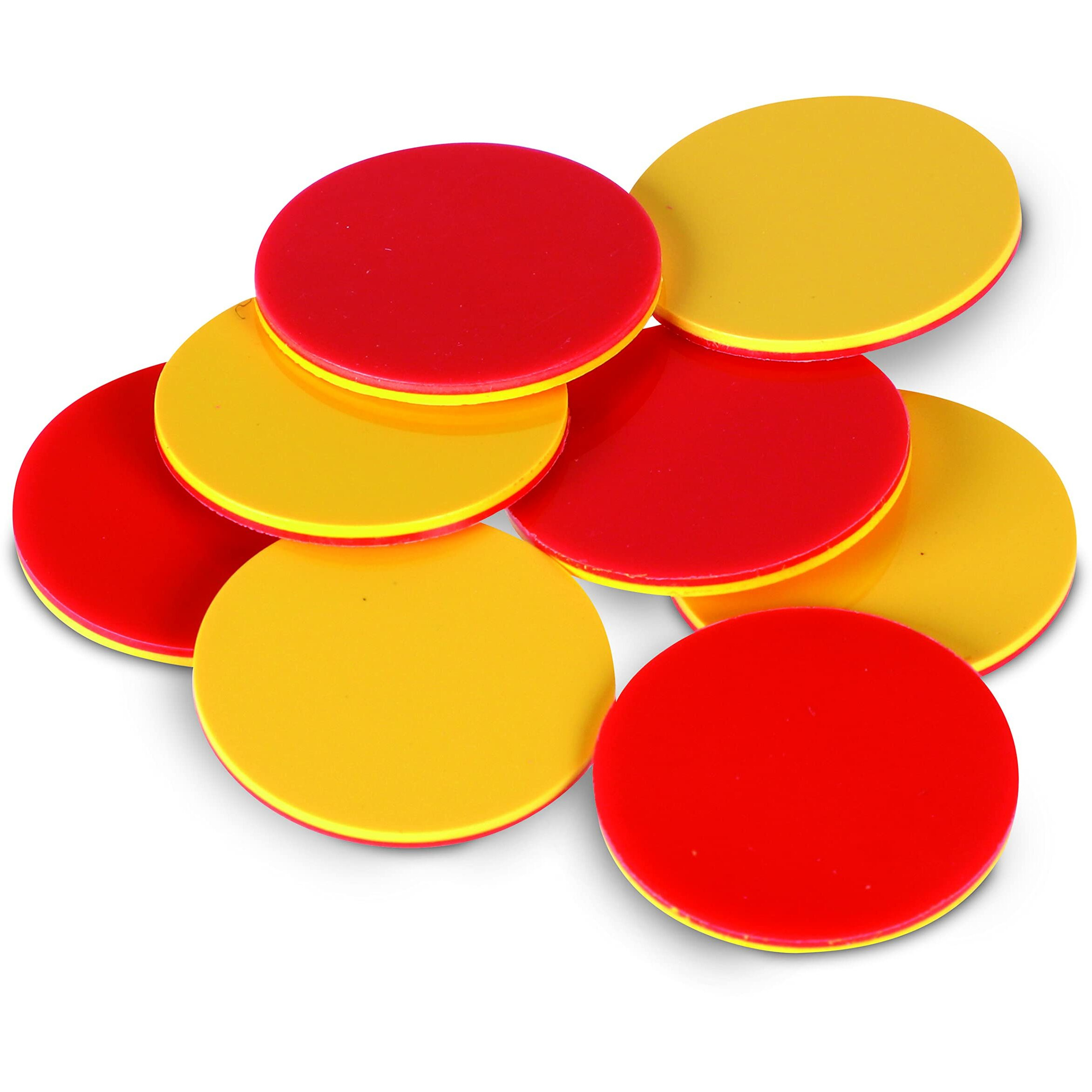 TWO COLOR PLASTIC COUNTERS 200/ST