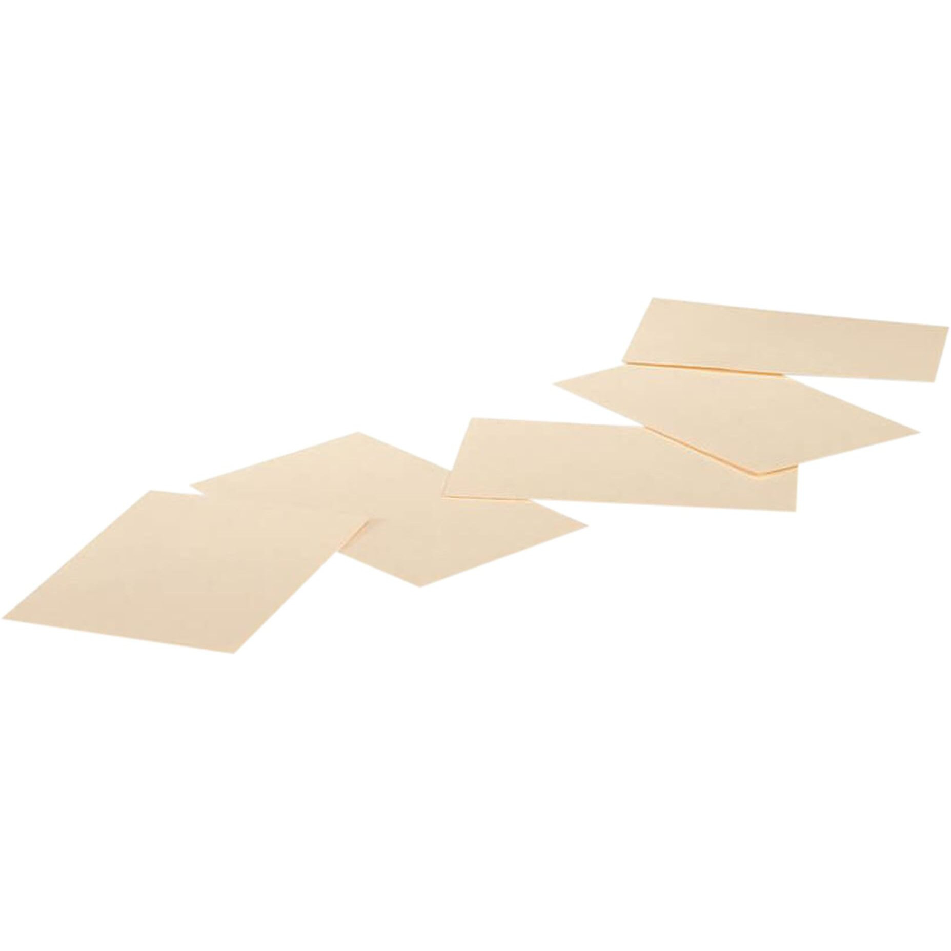 Pacon Blank Flash Cards, Manila, 2 x 3 Inches, Pack of 1000