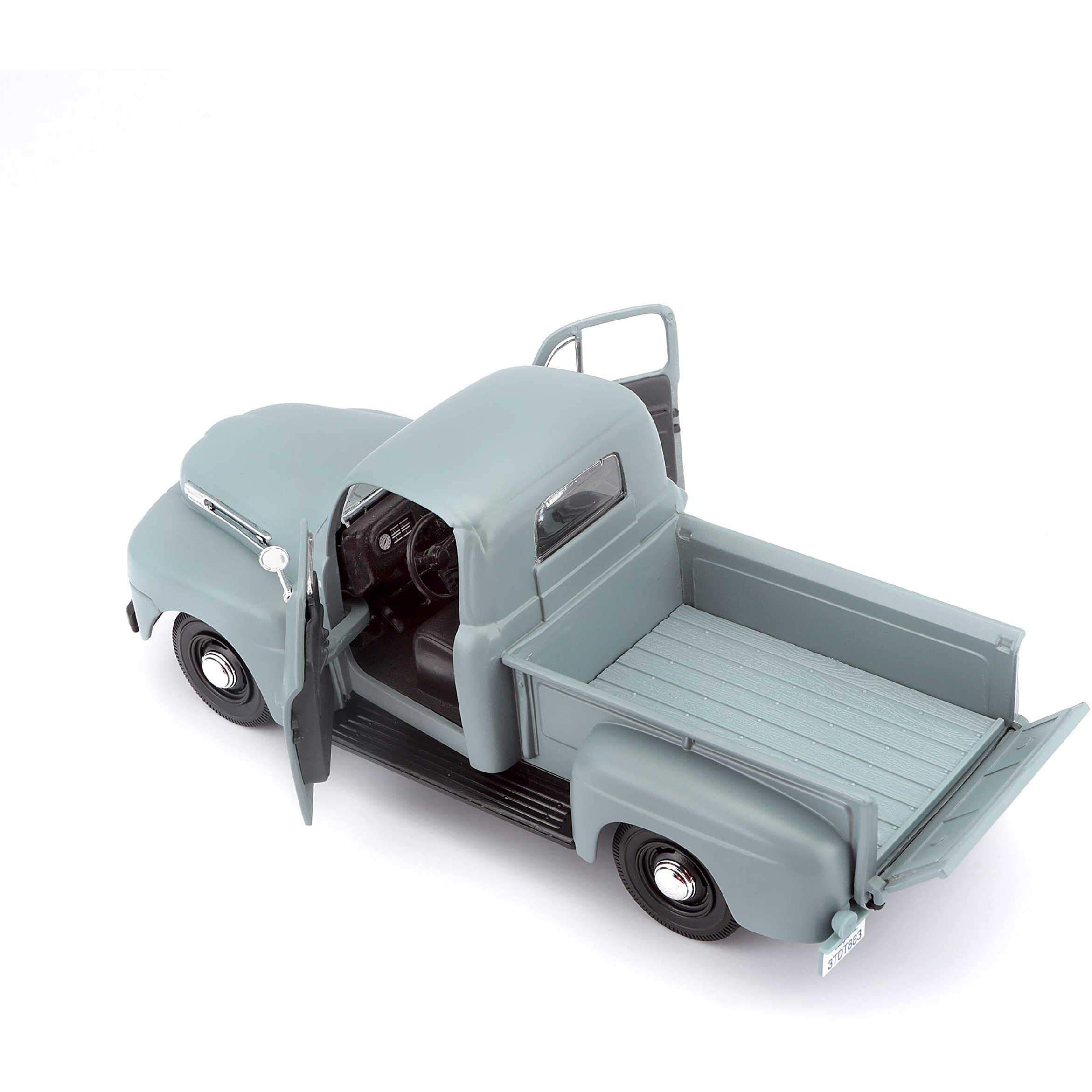 1948 Ford F-1 Pickup Truck Gray 1/25 Diecast Model by Maisto