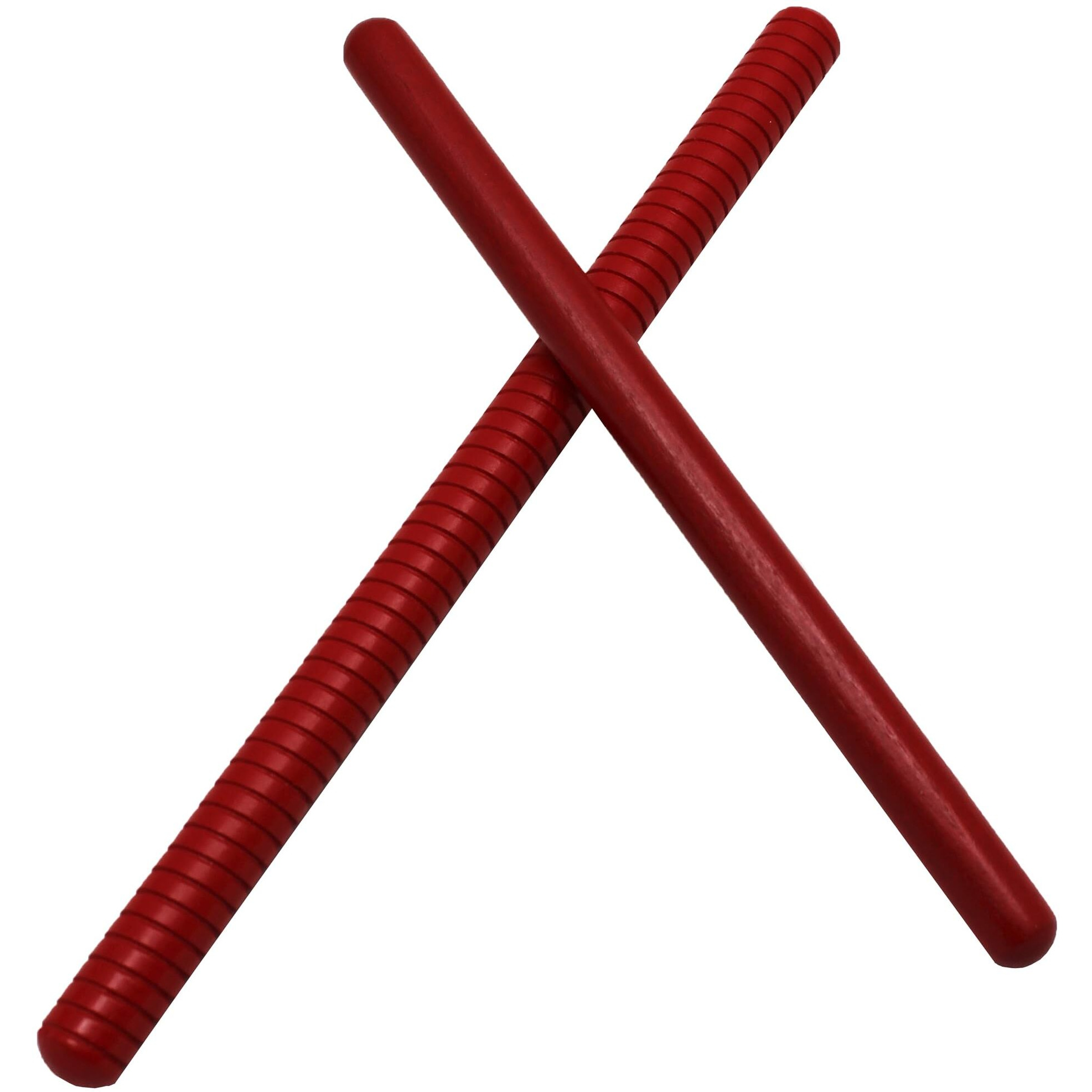 WOODEN RHYTHM STICKS 12 PAIR