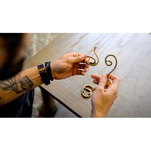 Enigma Hanayama Cast Metal Brain Teaser Puzzle (Level 6)