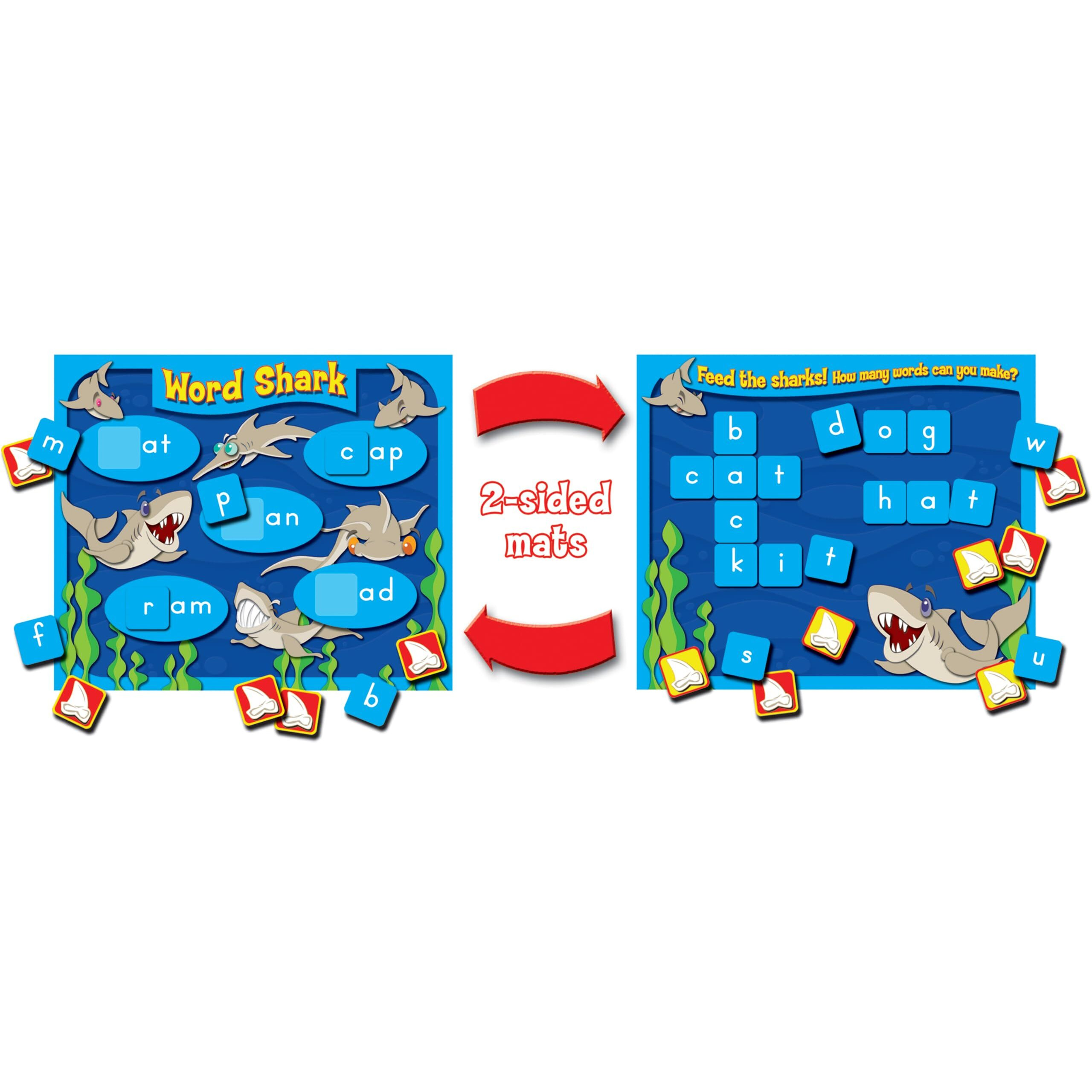 WORD SHARK SHORT VOWELS GAME