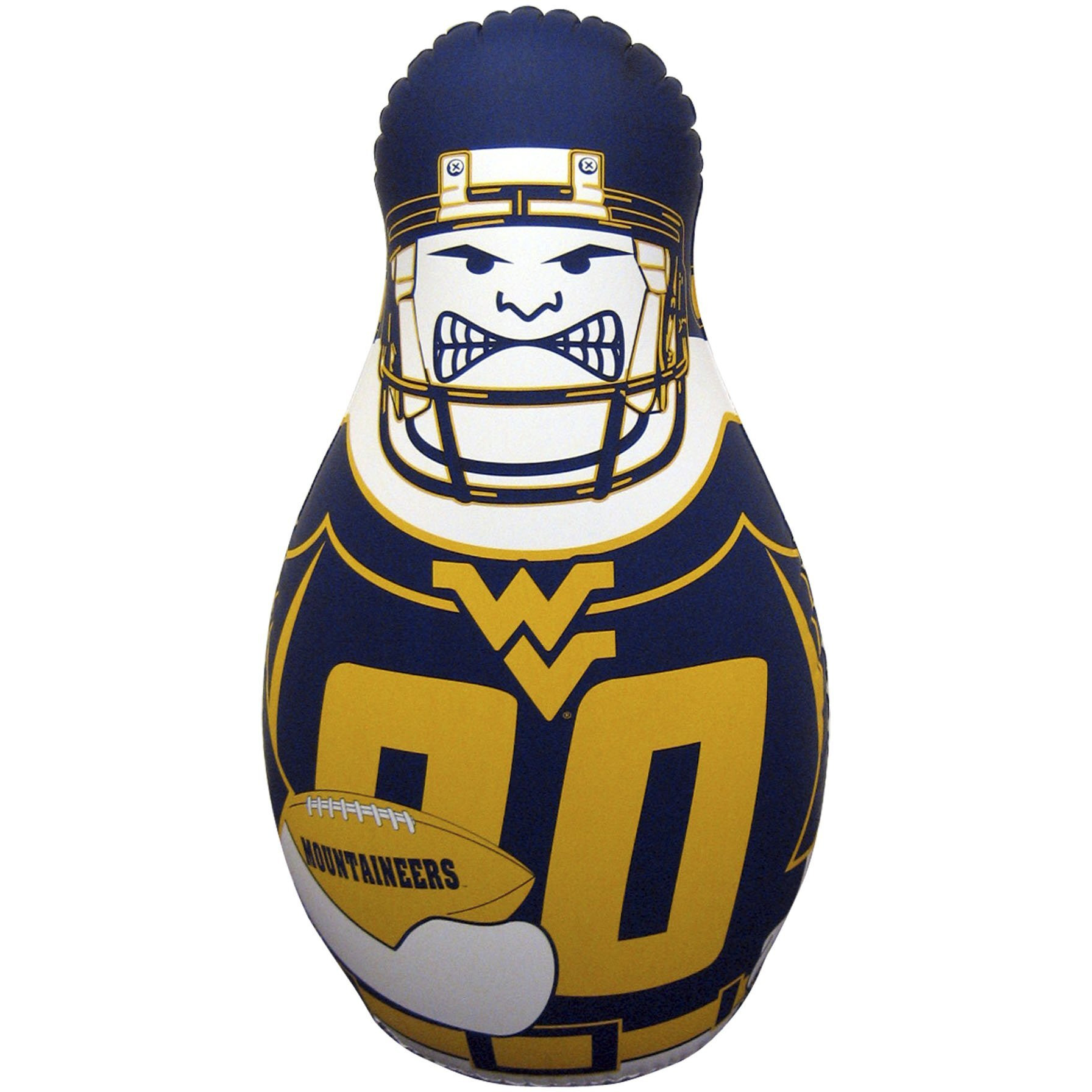 West Virginia Mountaineers Tackle Buddy Punching Bag CO