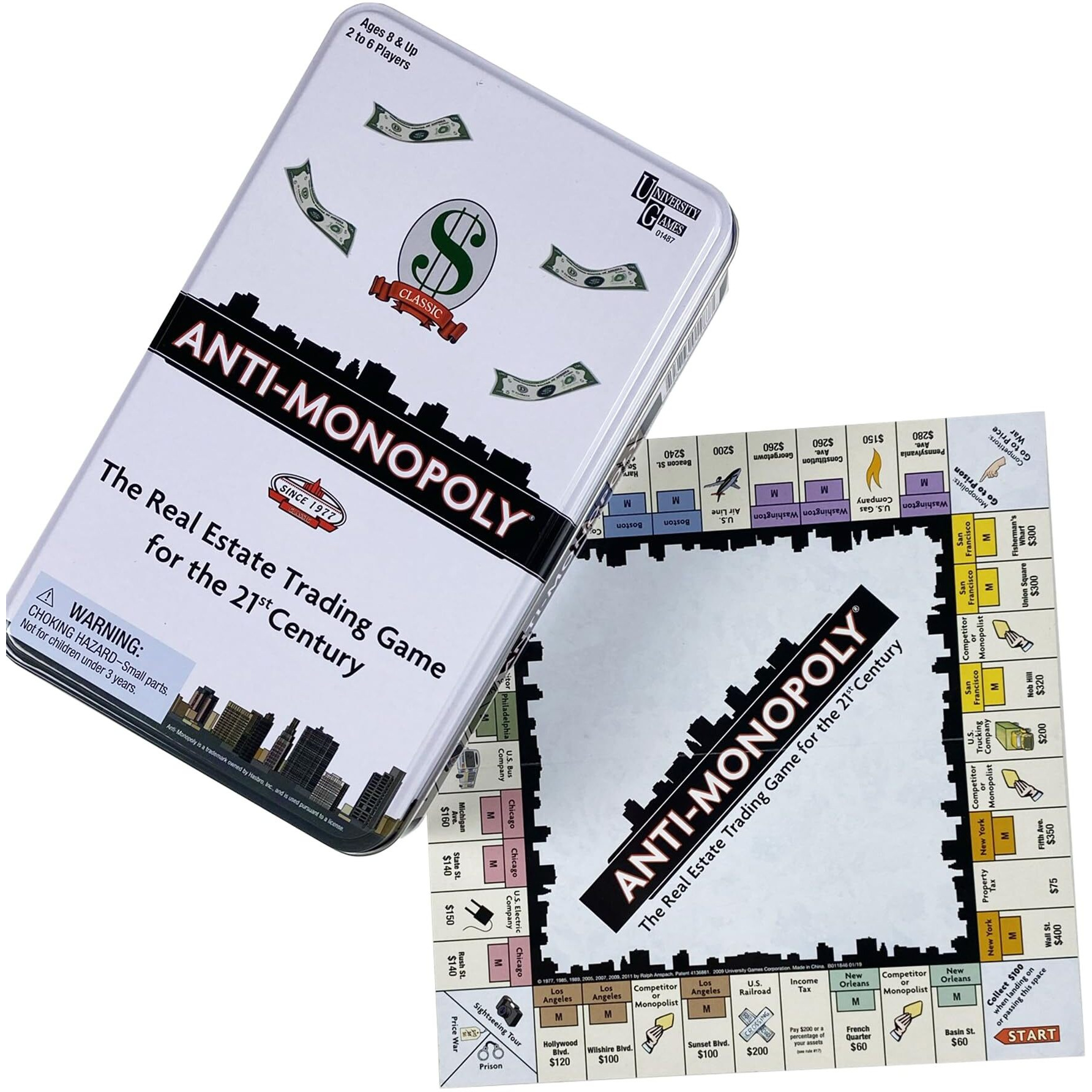 Anti-Monopoly Tin