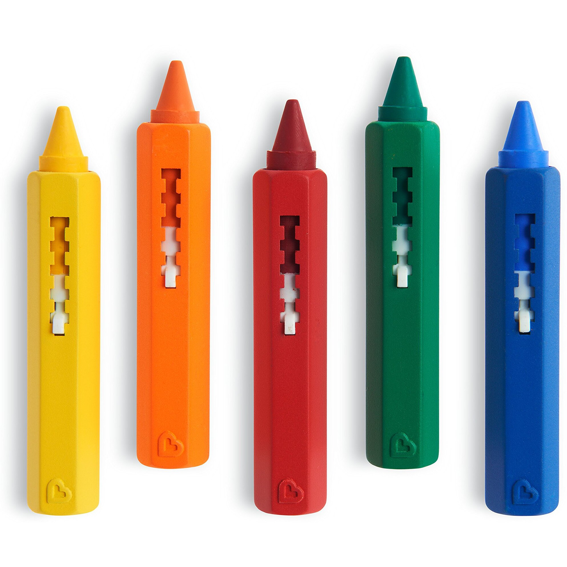 Munchkin Draw Bath Crayons Toddler Bath Toy, 5 Pack