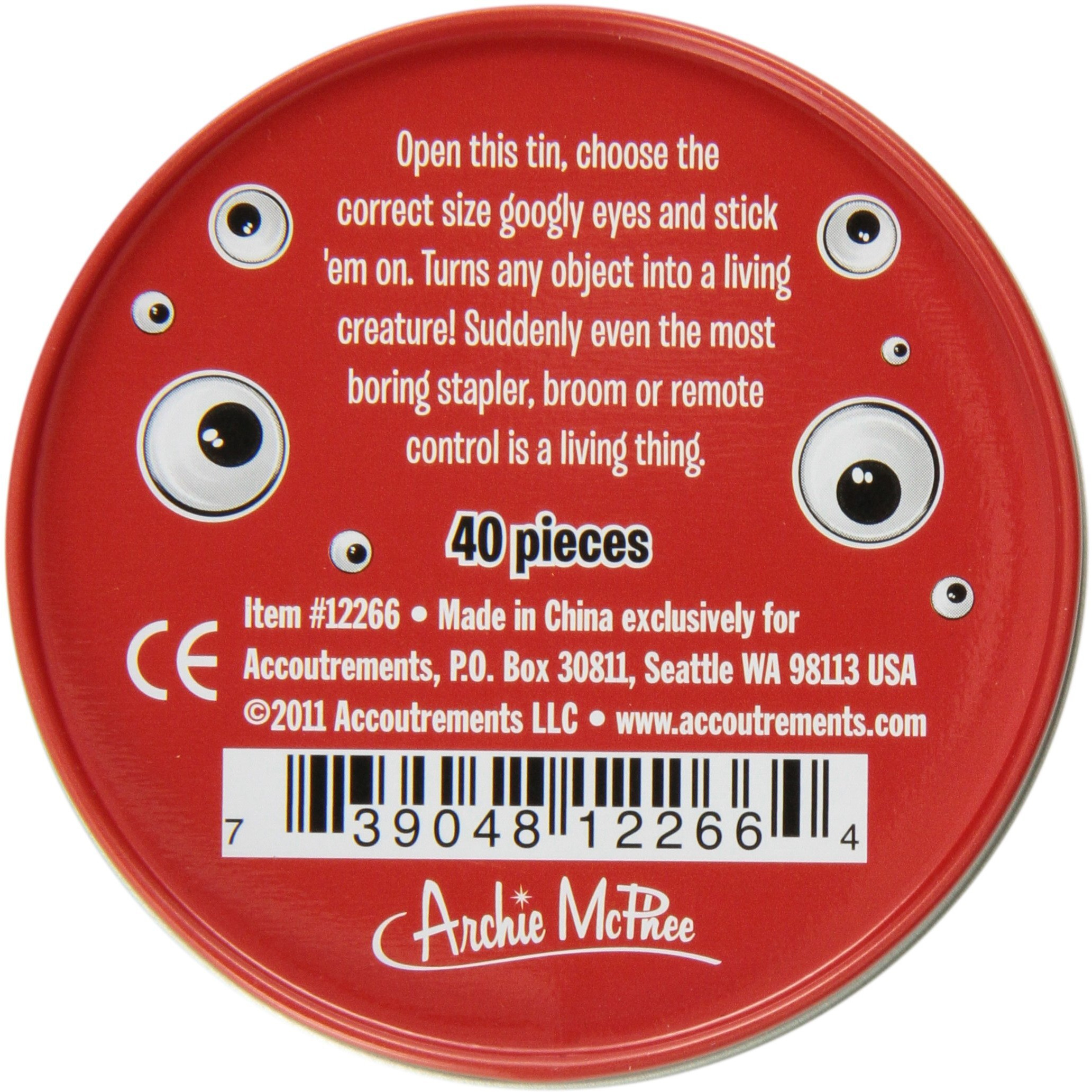 Emergency Googly Eyes With Stick On Adhesive