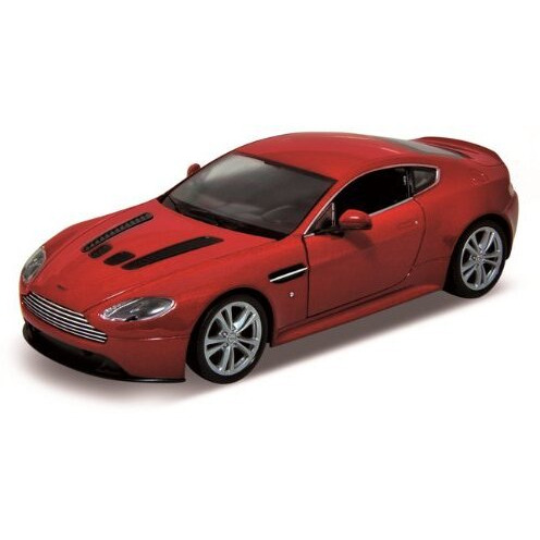 2010 Aston Martin V12 Vantage Red 1/24 Diecast Model Car by Welly