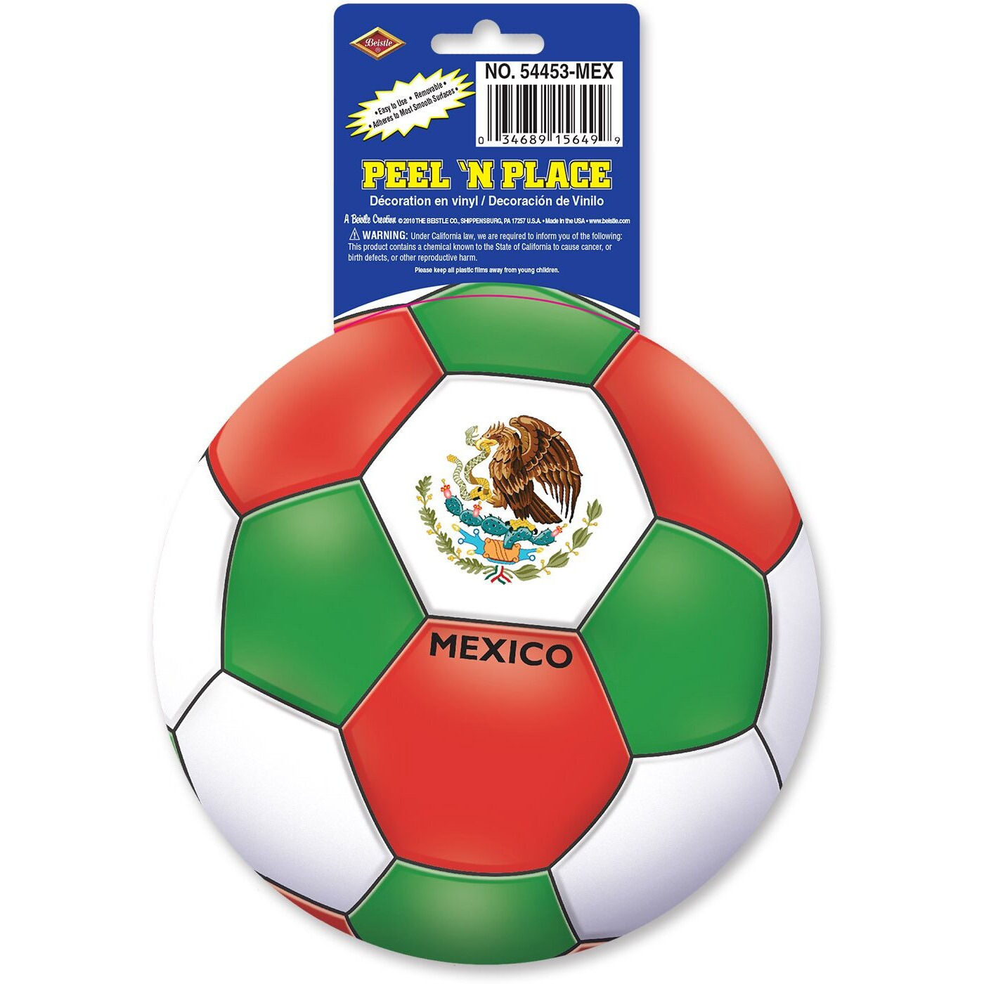 Peel 'N Place - Mexico