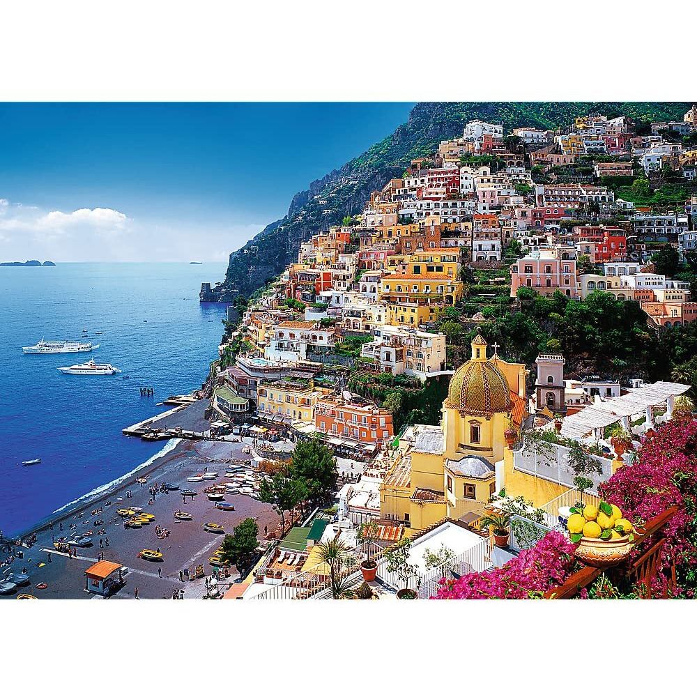 Trefl 500 Piece Jigsaw Puzzles, Positano, Italy