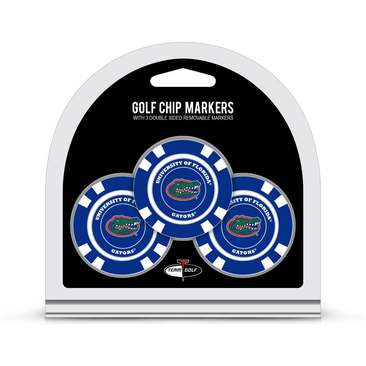 Florida Gators Golf Chip with Marker 3 Pack
