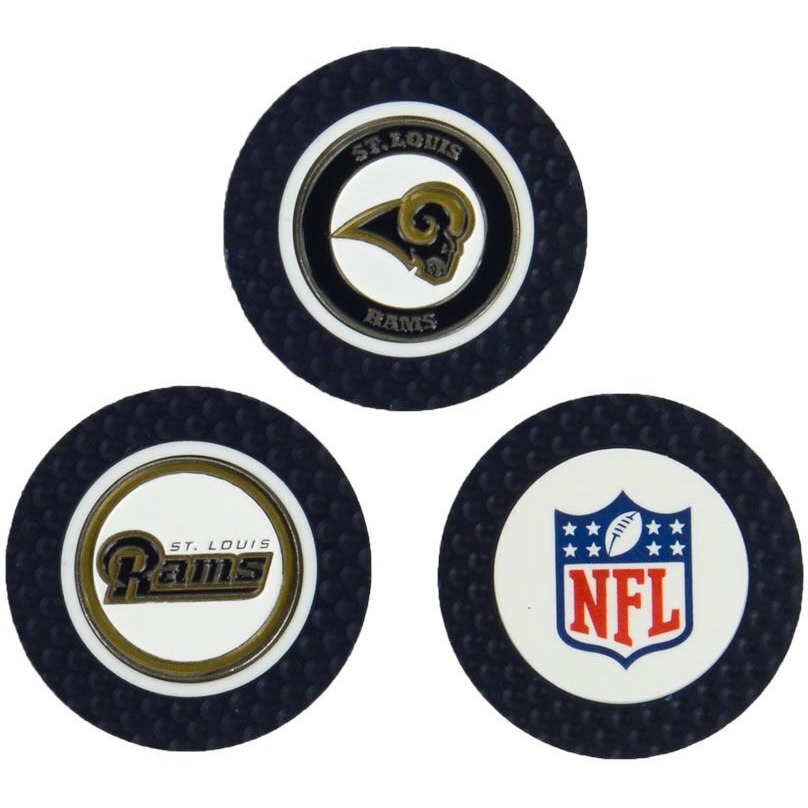 Los Angeles Rams Golf Chip with Marker 3 Pack