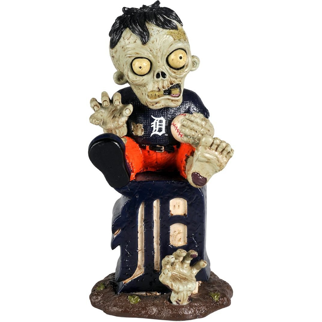 Detroit Tigers Zombie Figurine - On Logo CO