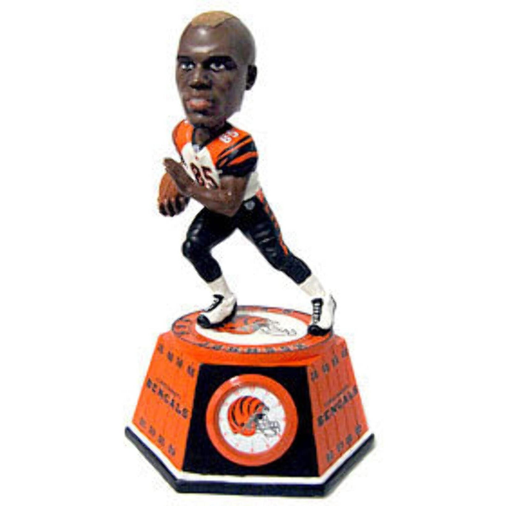 Cincinnati Bengals Chad Johnson Forever Collectibles Bobblehead Clock CO