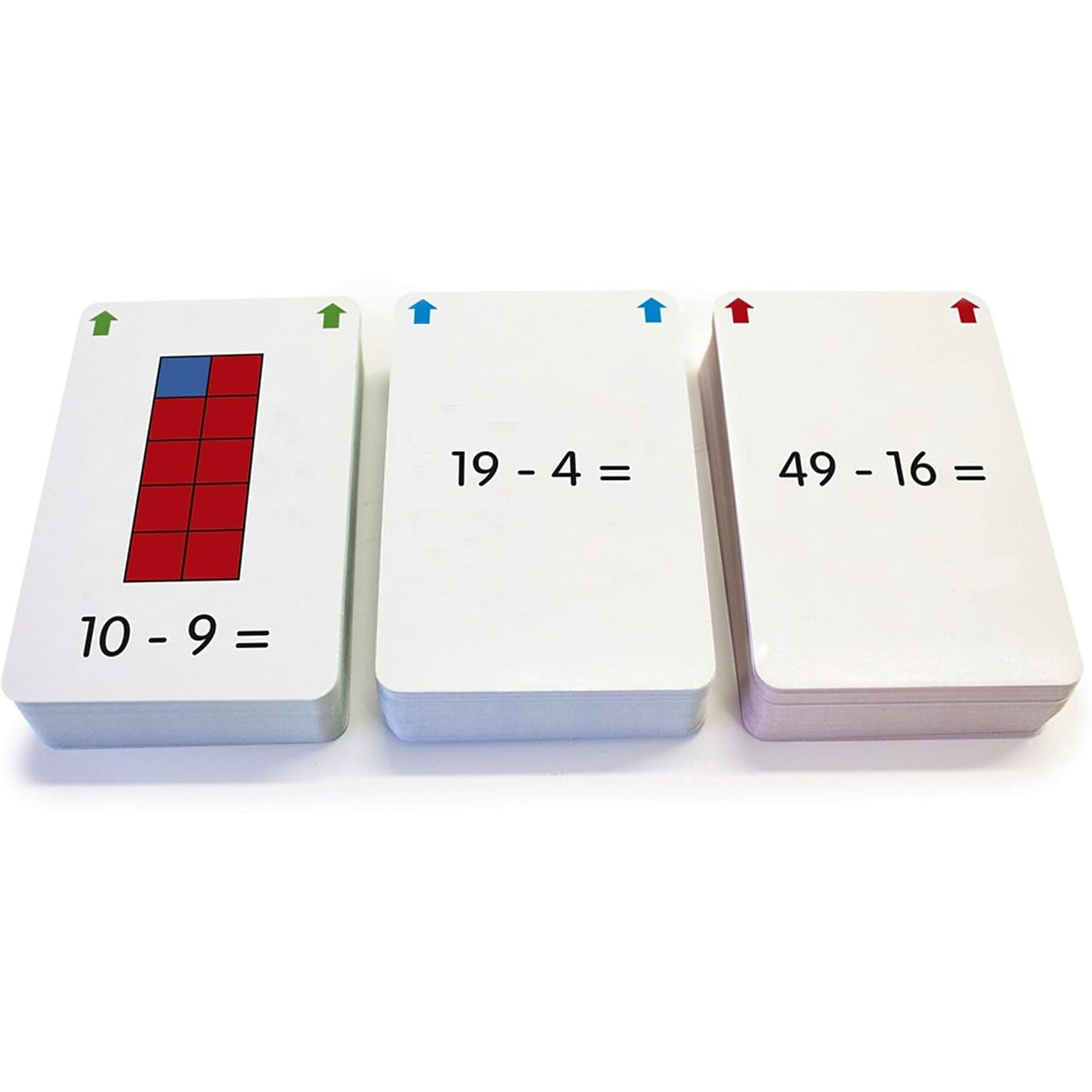 SUBTRACTION FLASH CARDS