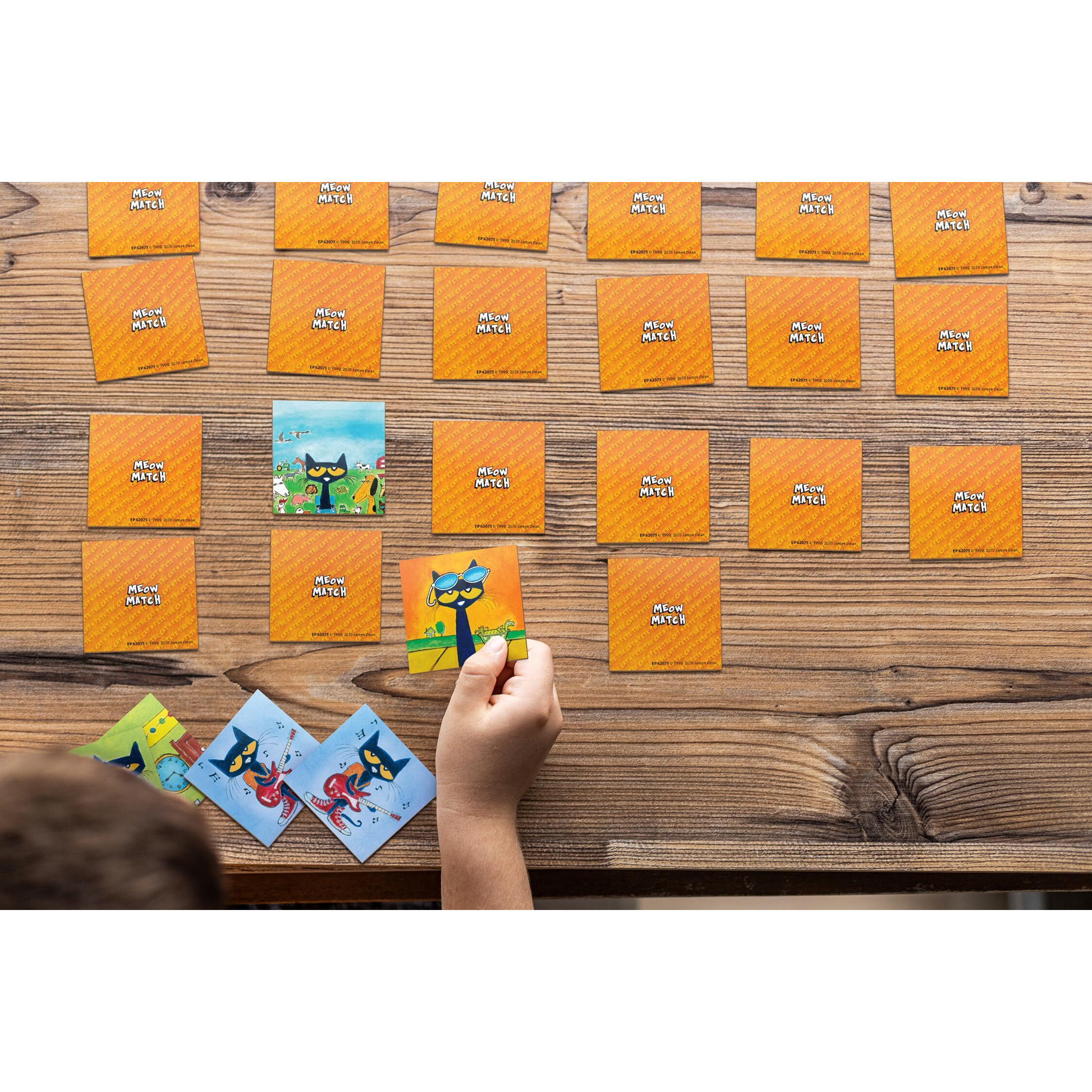 PETE THE CAT MEOW MATCH GAME