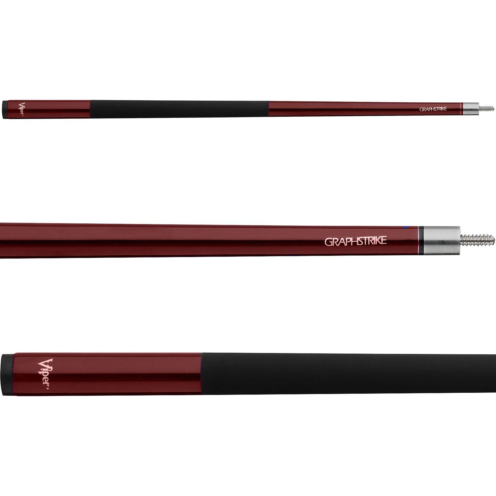 Viper Graphstrike Red Billiard/Pool Cue Stick