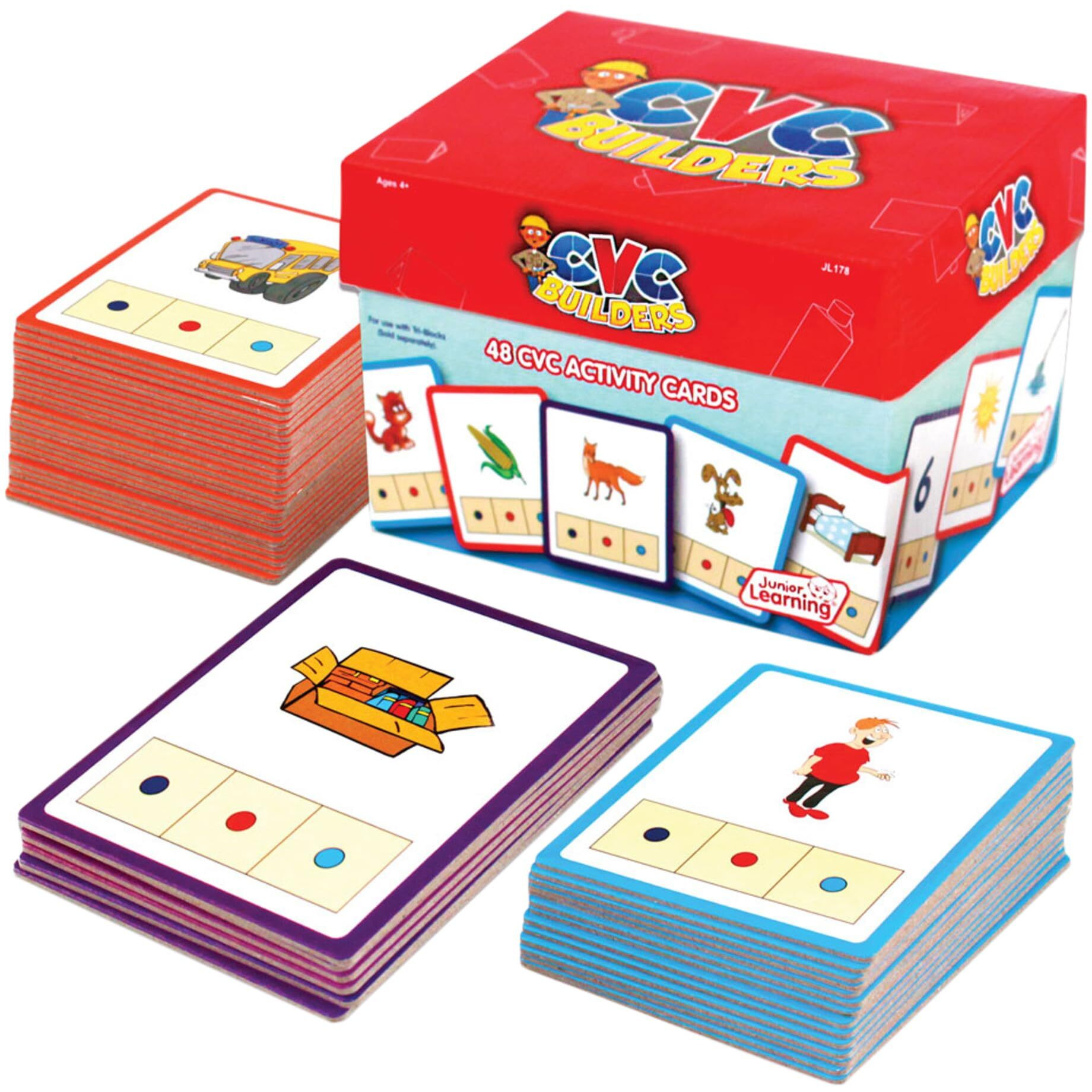 CVC BUILDERS ACTIVITY CARDS 48/SET