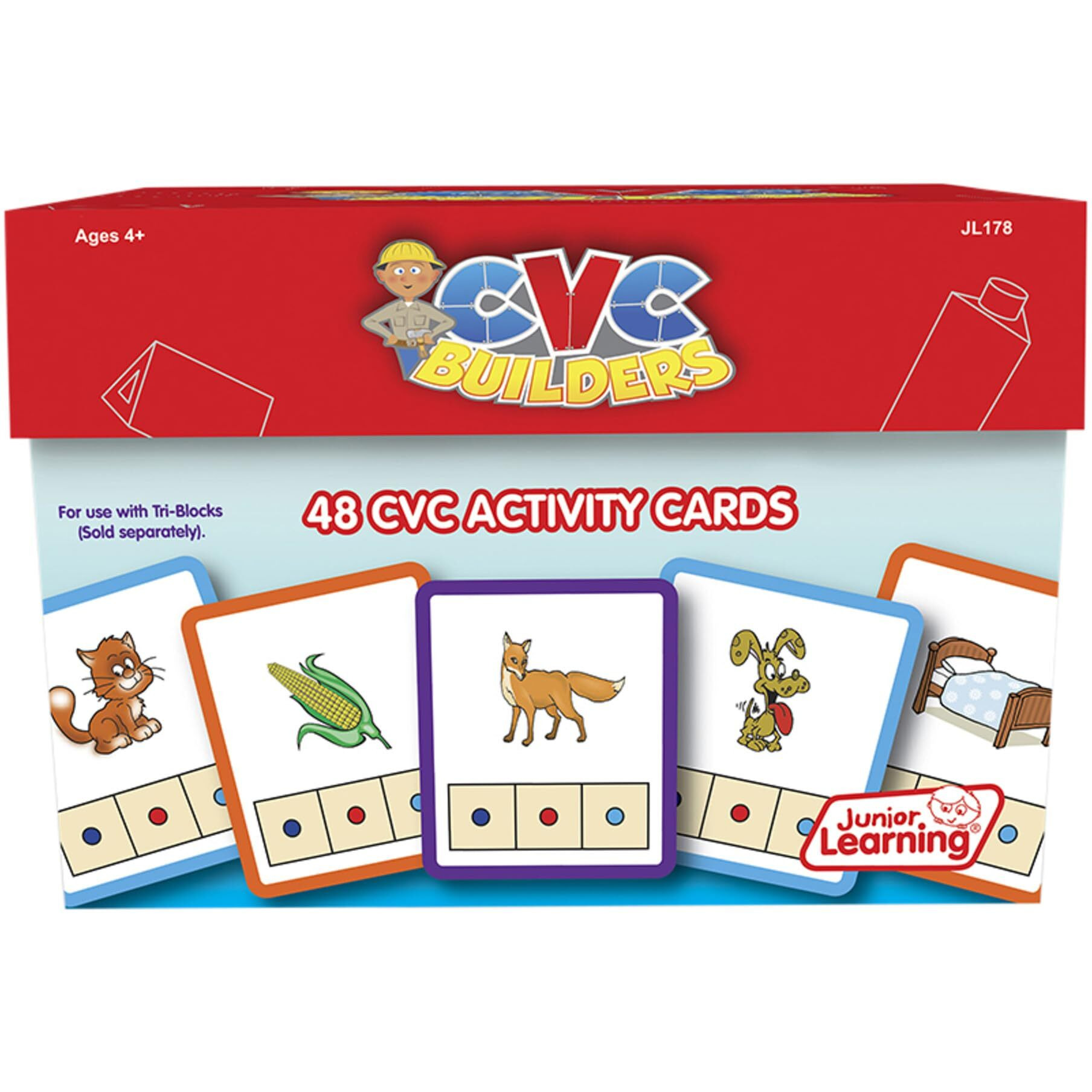 CVC BUILDERS ACTIVITY CARDS 48/SET