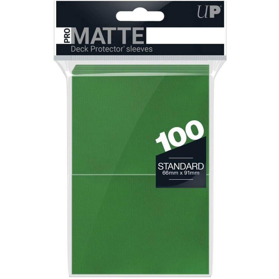 Deck Protectors - Pro-Matte Green (100 per pack)