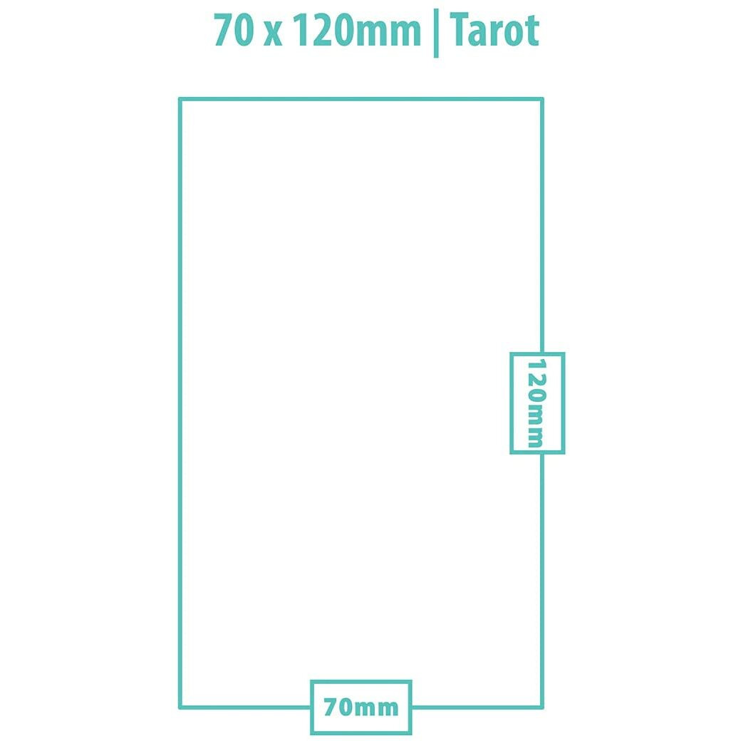 Ultra Pro Board Game Sleeve - 70mm x 120mm Tarot 50pk