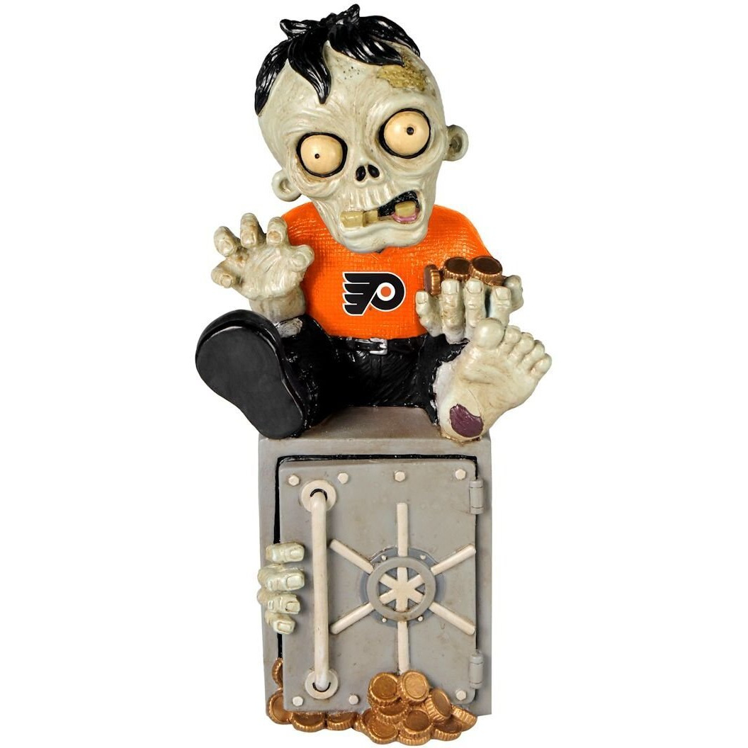 Philadelphia Flyers Zombie Figurine Bank CO