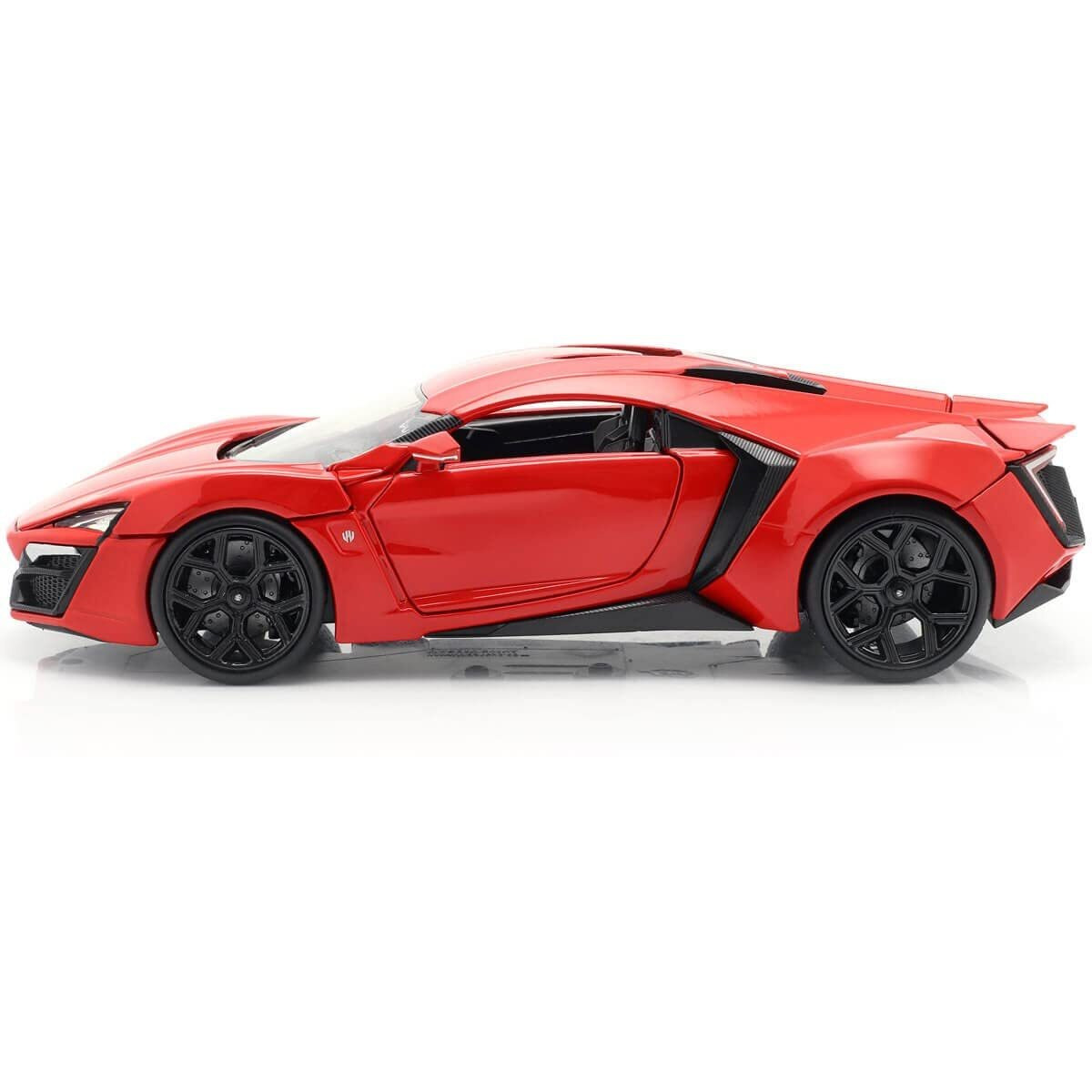 Lykan Hypersport Red &quotFast & Furious 7" (2015) Movie 1/24 Diecast Model Car by Jada