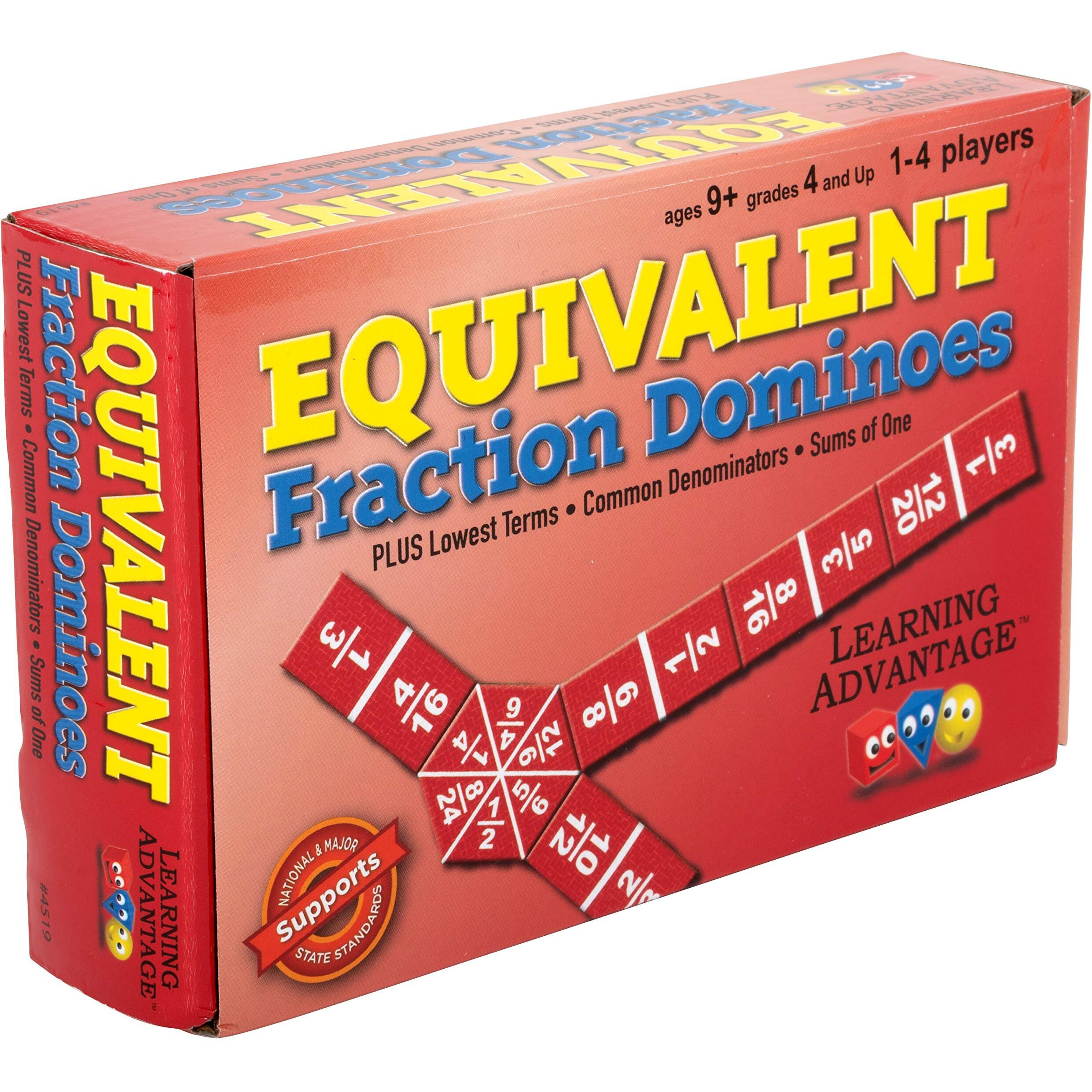 EQUIVALENT FRACTION DOMINOES