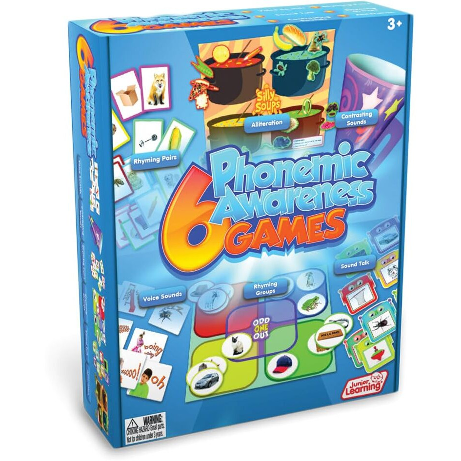 6 PHONEMIC AWARENESS GAMES