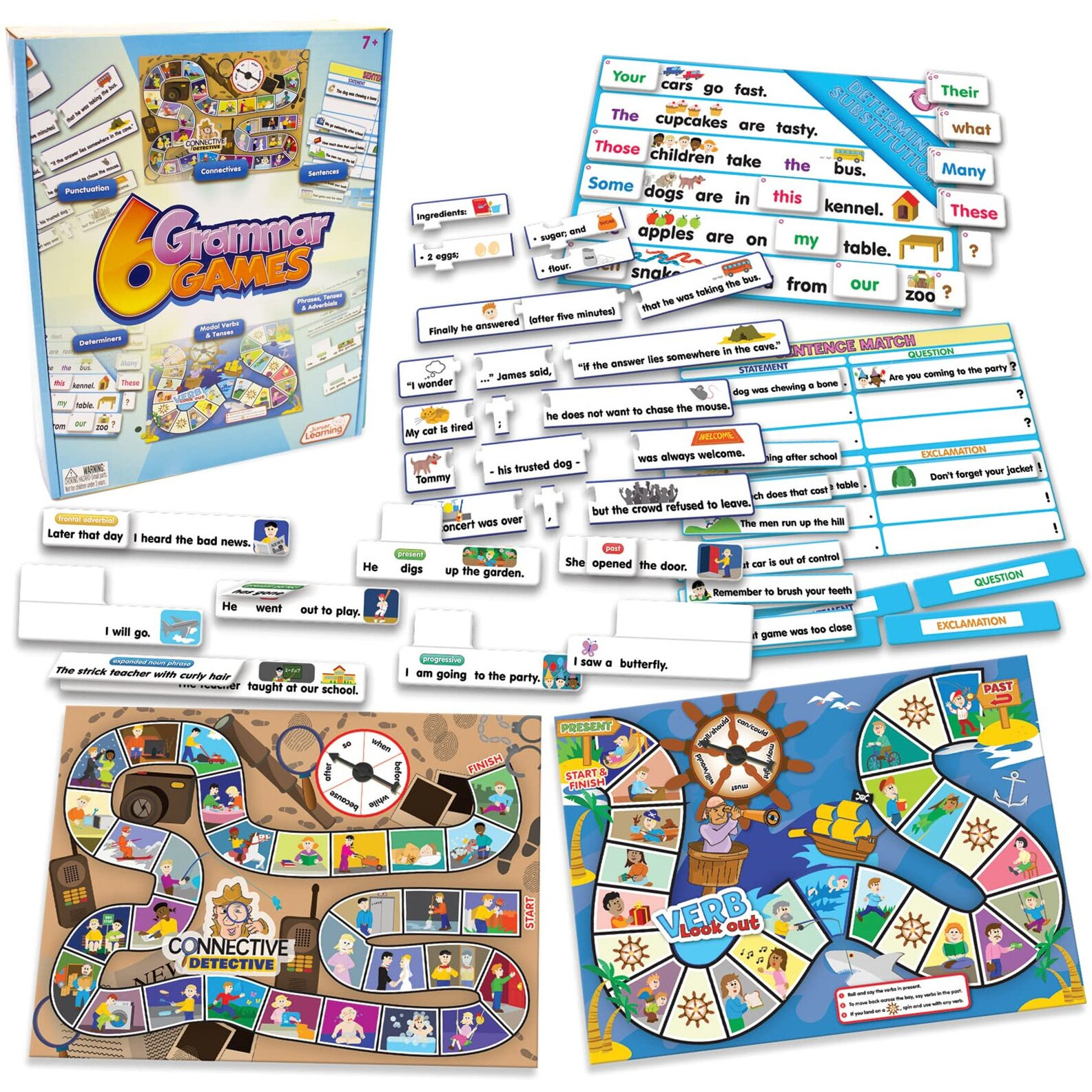 6 GRAMMAR GAMES