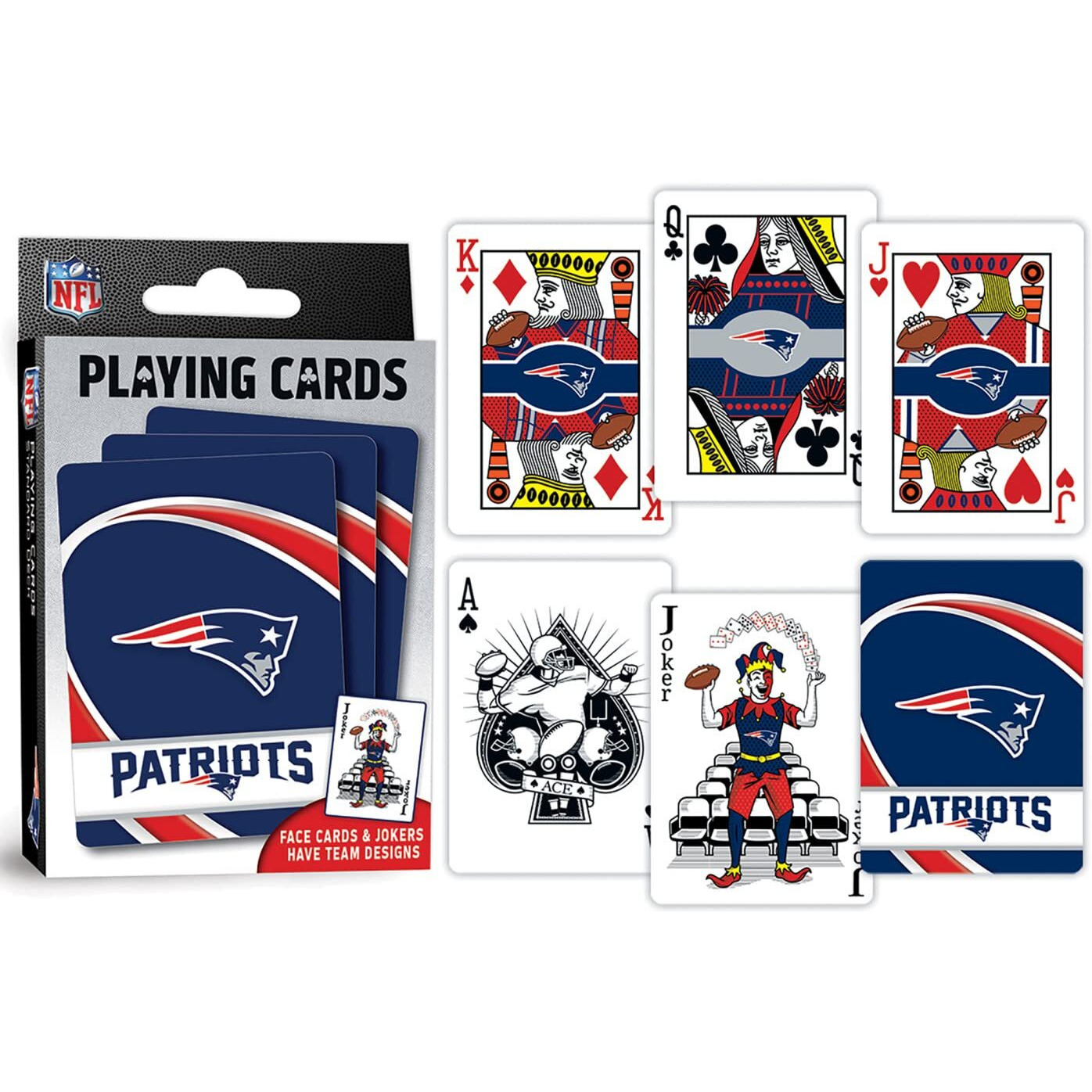 New England Patriots Playing Cards Logo