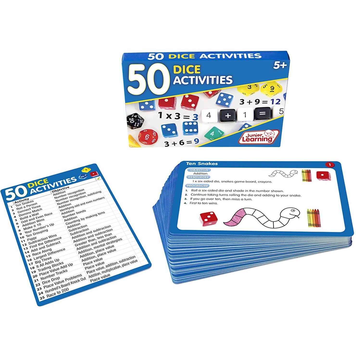 50 DICE ACTIVITIES