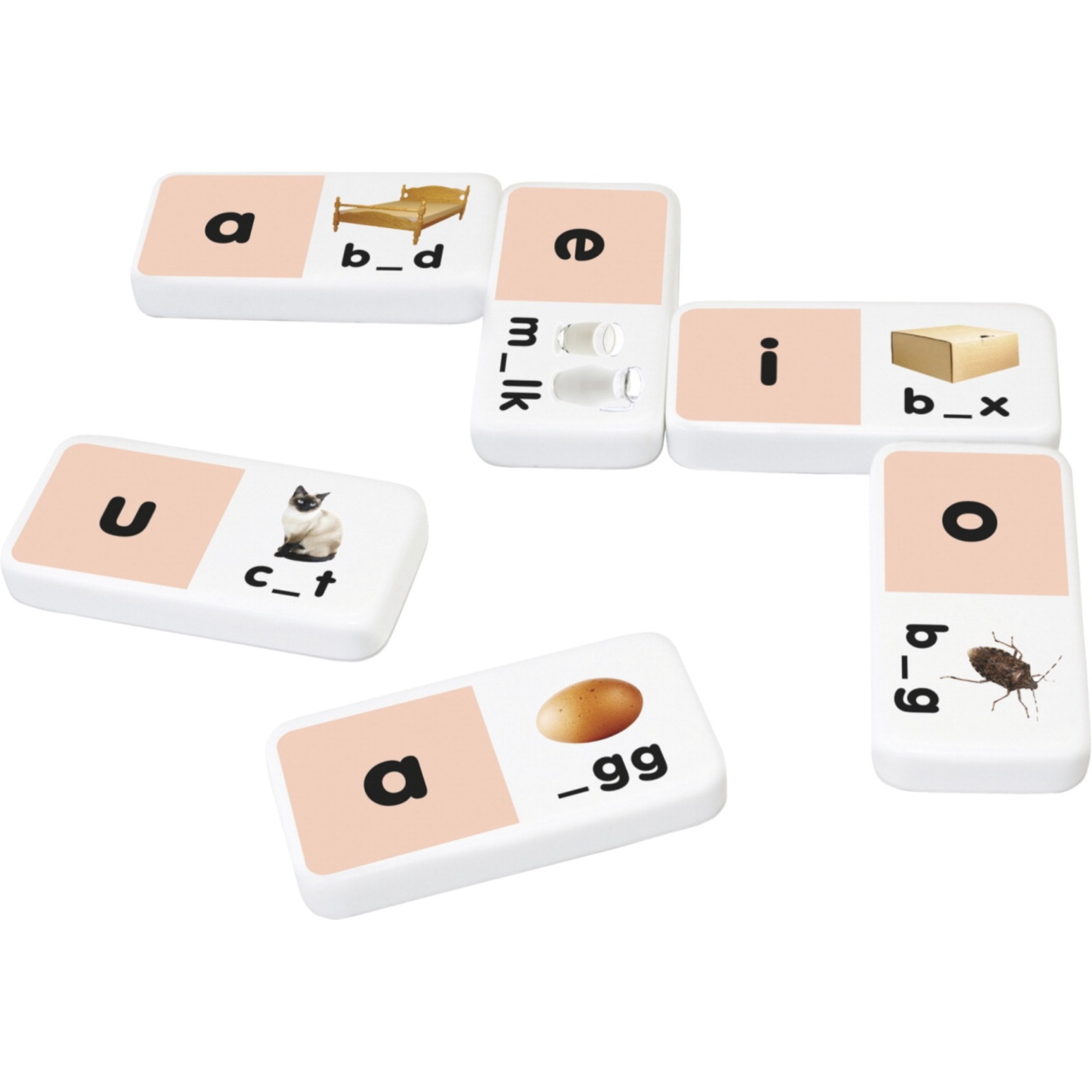 Junior Learning Short Vowels Dominoes