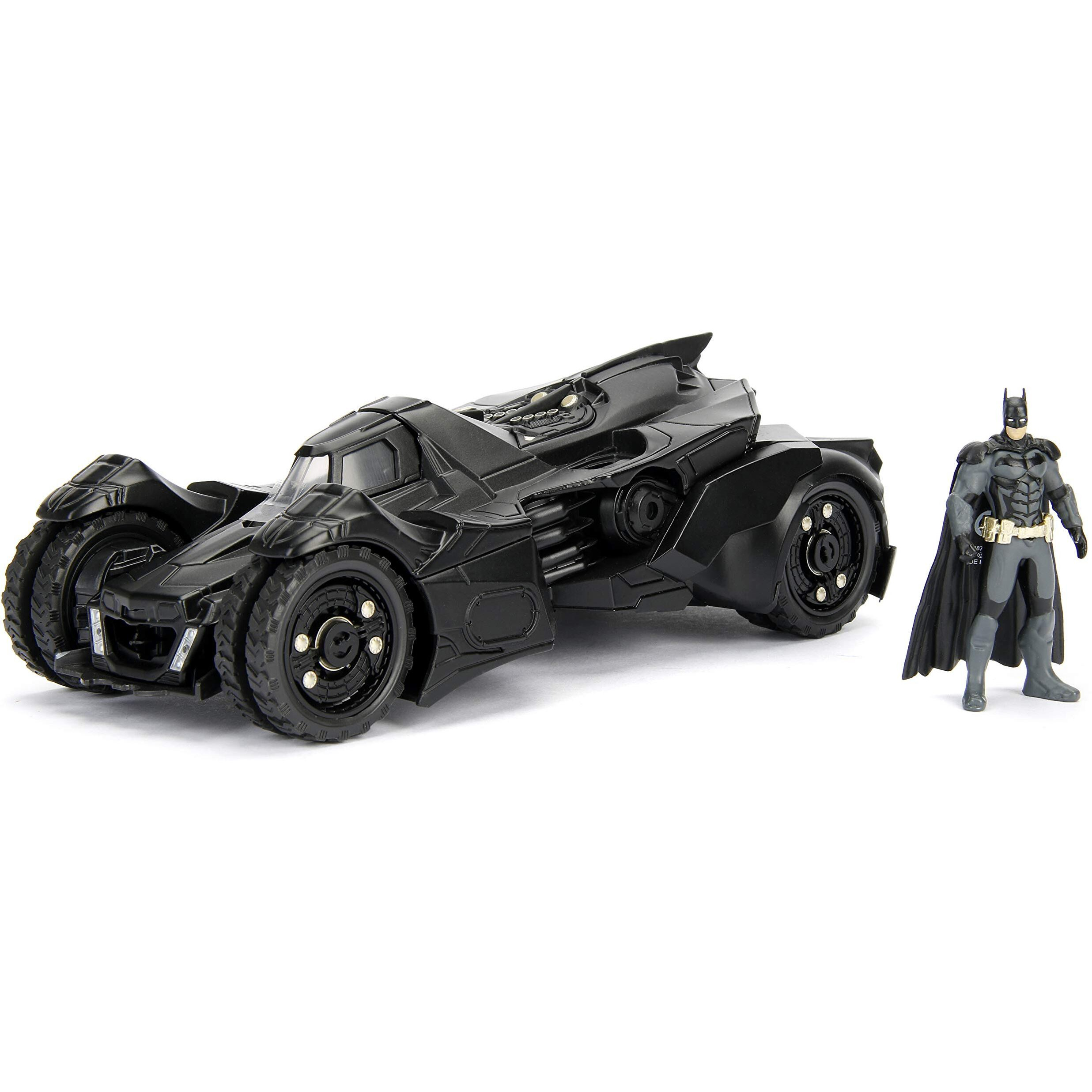 Arkham Knight Batmobile with Batman Diecast Figure 1/24 Diecast Model Car by Jada