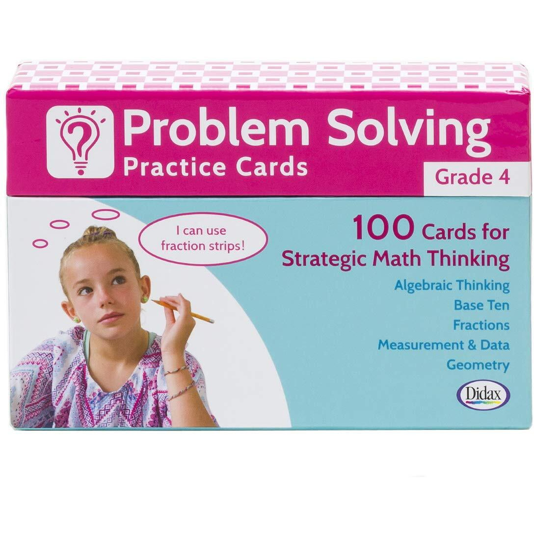 PROBLEM SOLVING PRACTICE CARDS GR 4