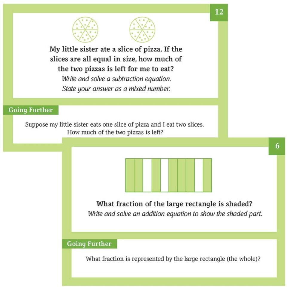 PROBLEM SOLVING PRACTICE CARDS GR 4