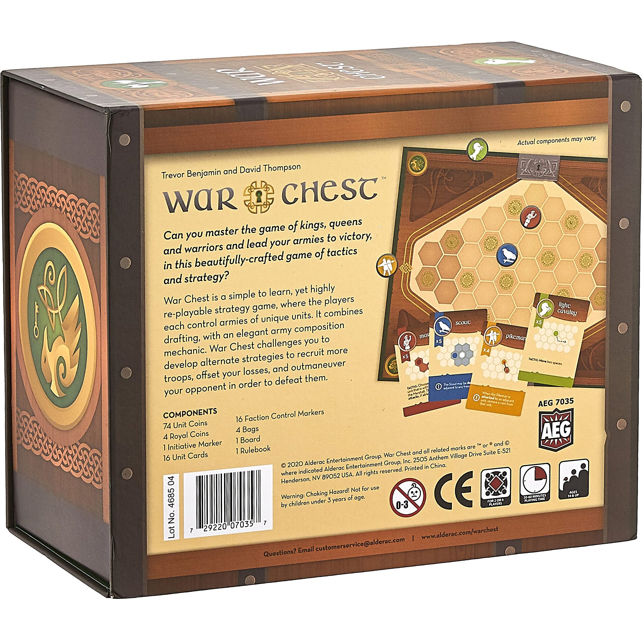 Alderac Entertainment Group War Chest BOARD Game