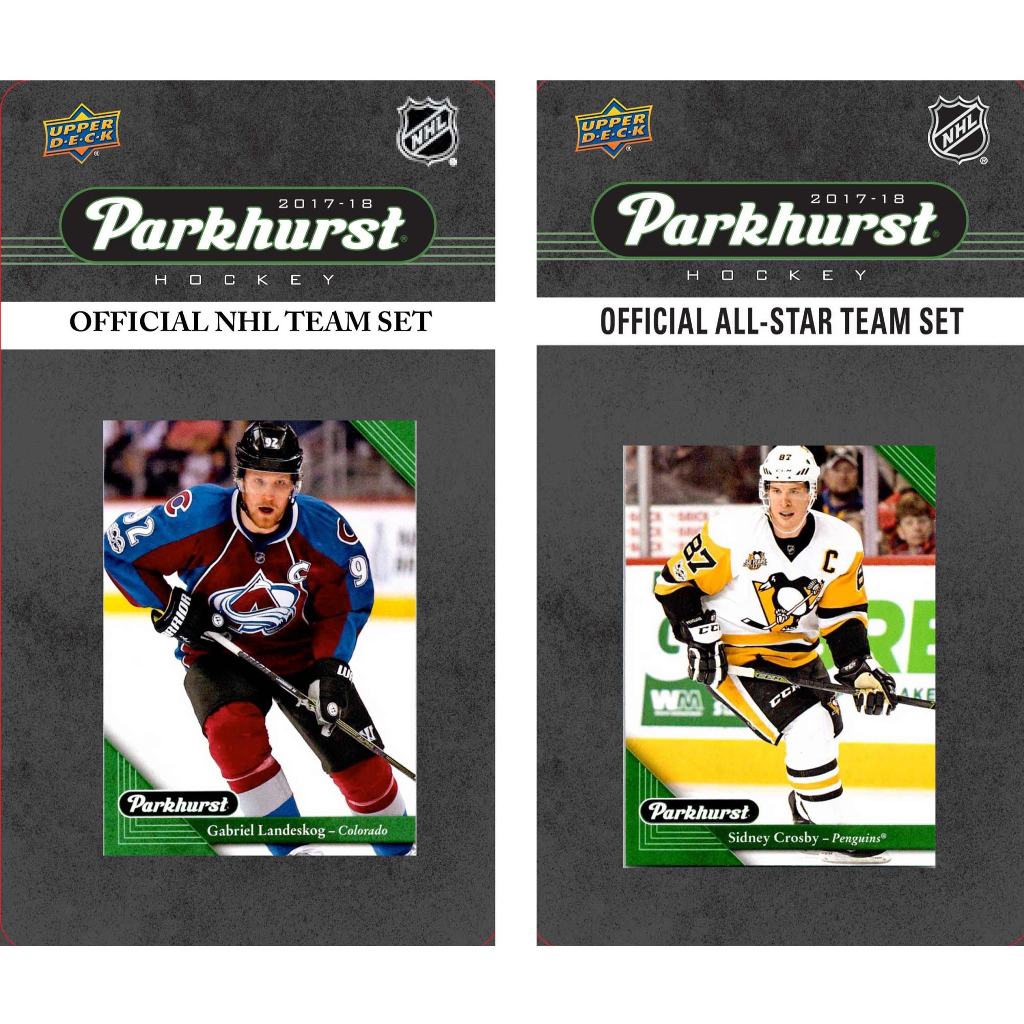 NHL Colorado Avalanche 2017 Parkhurst Team Set and an all-star set