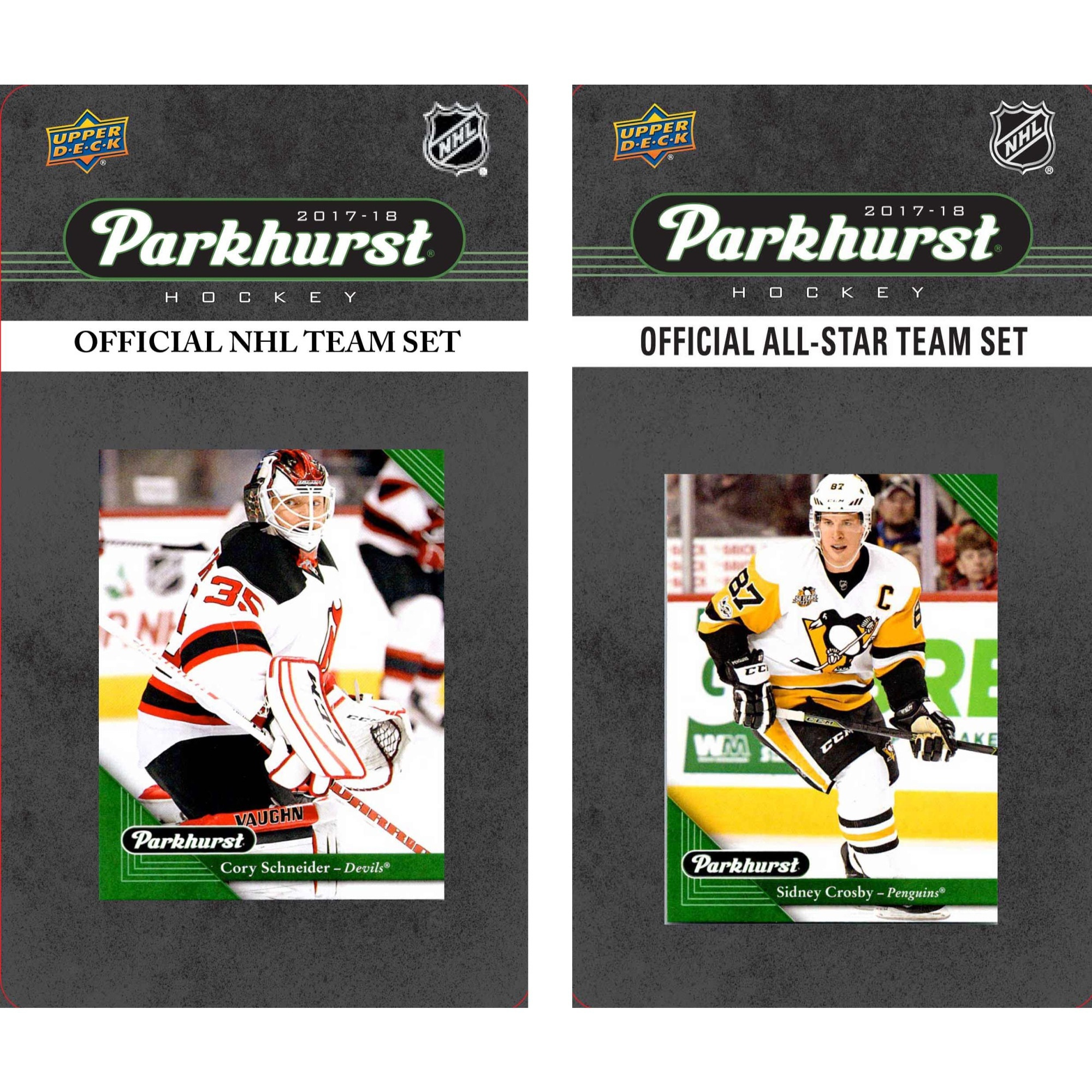NHL New Jersey Devils 2017 Parkhurst Team Set and an all-star set