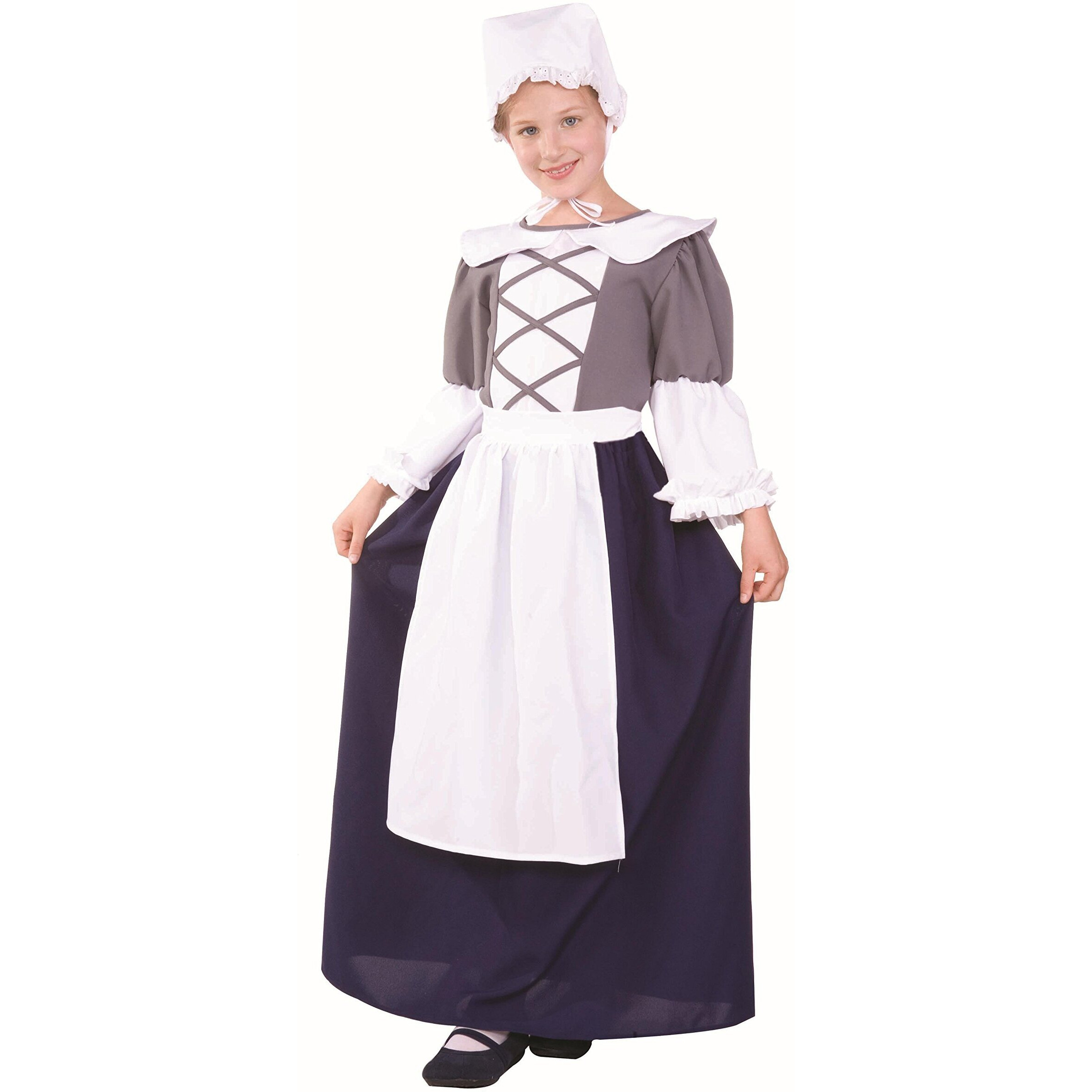Colonial Peasant Girl  Gray M