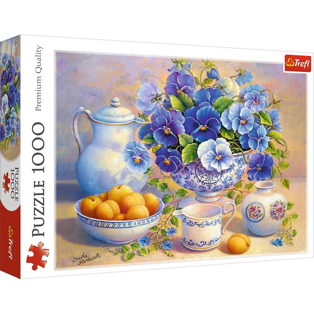 Trefl 1000 Piece Jigsaw Puzzles, The Blue Bouquet