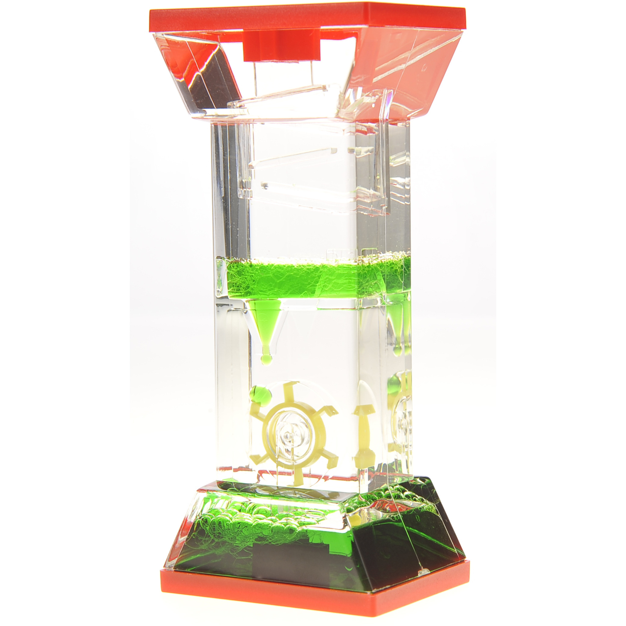 Liquid Motion Bubbler With One Wheel (Green)