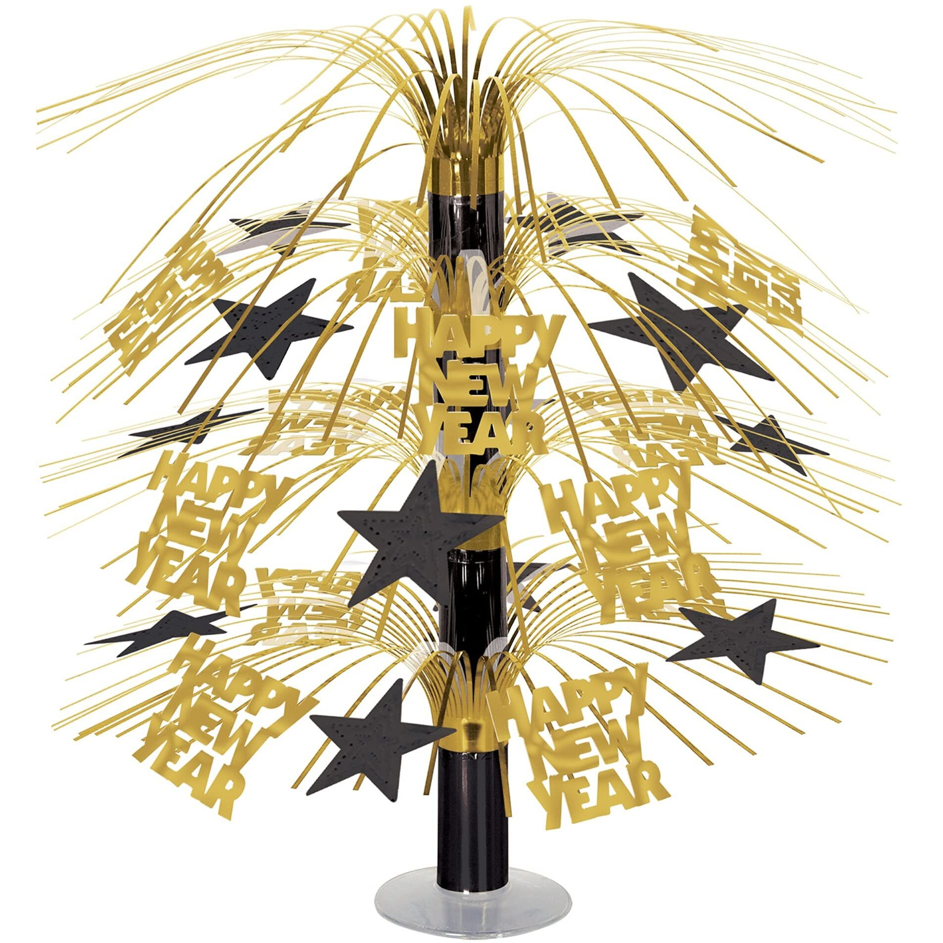 Happy New Year Cascade Centerpiece