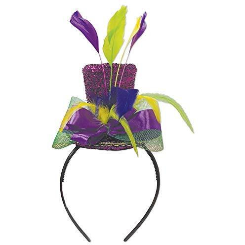 Mardi GrasTop Hat Headband