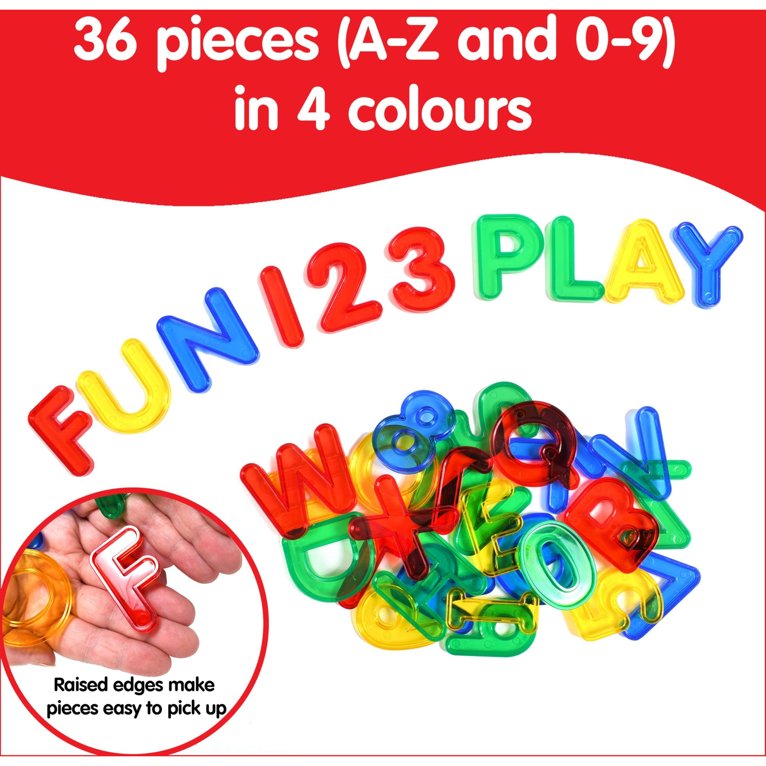 LETTERS & NUMBER SET MINI JAR
