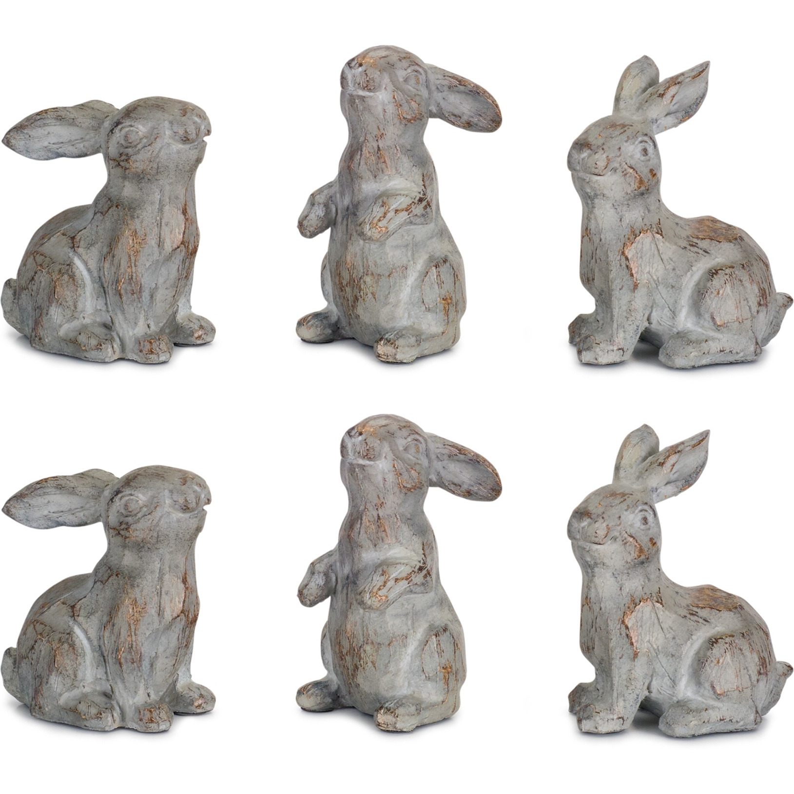 Rabbit Figurine (Set of 6)