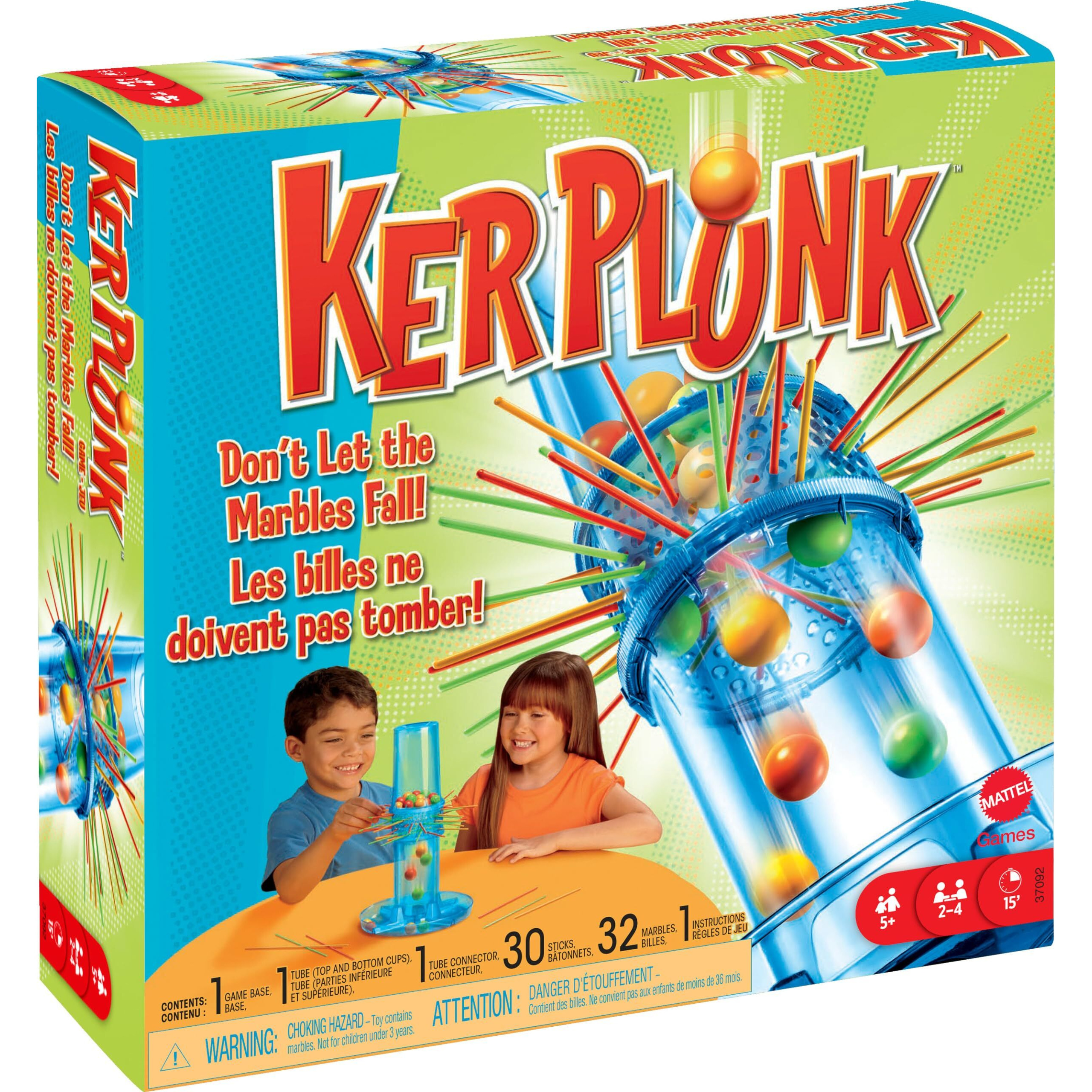 Mattel, Inc. KerPlunk BOARD Game